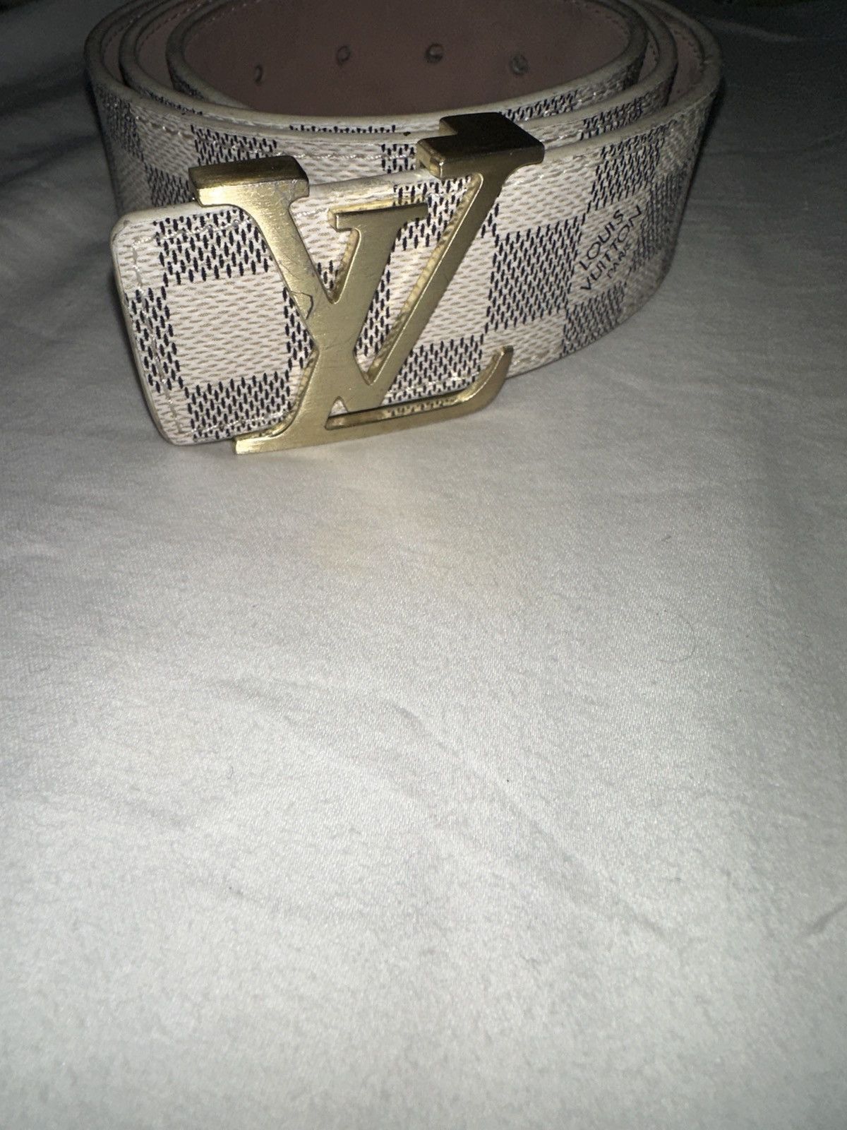 Other Damier Print Belt Size 34 - 2 Thumbnail