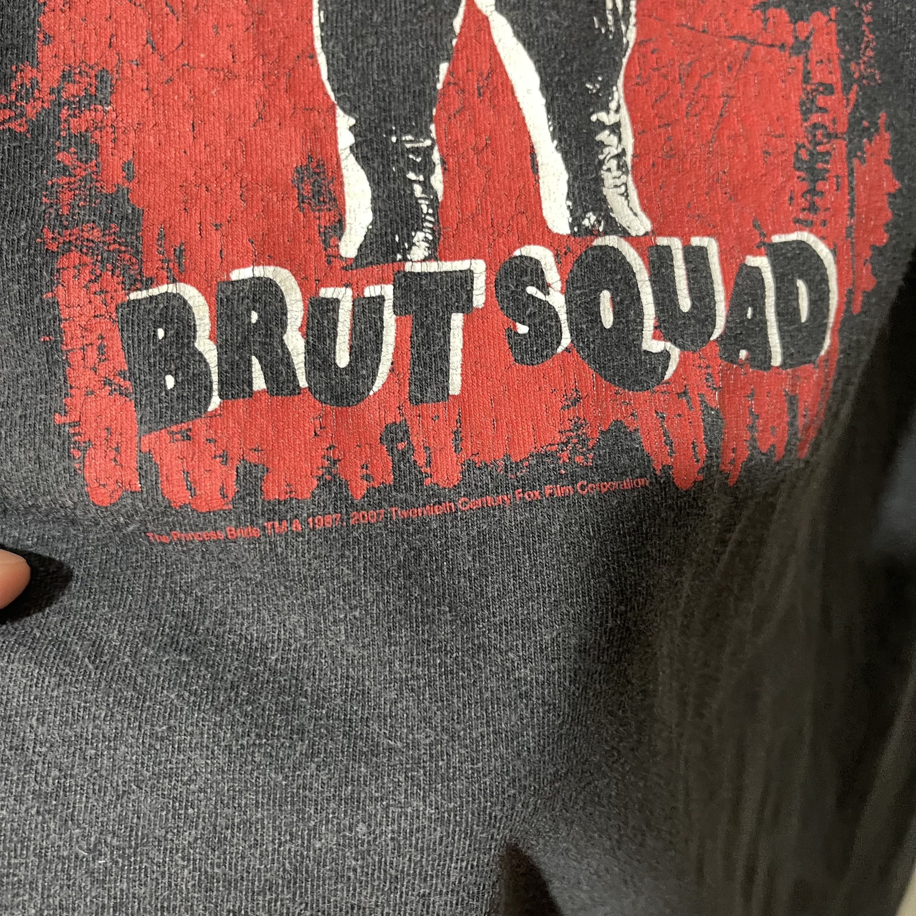 Vintage 2007 Andre The Giant "I'm on the BRUT SQUAD" T-Shirt Size US L / EU 52-54 / 3 - 2 Thumbnail
