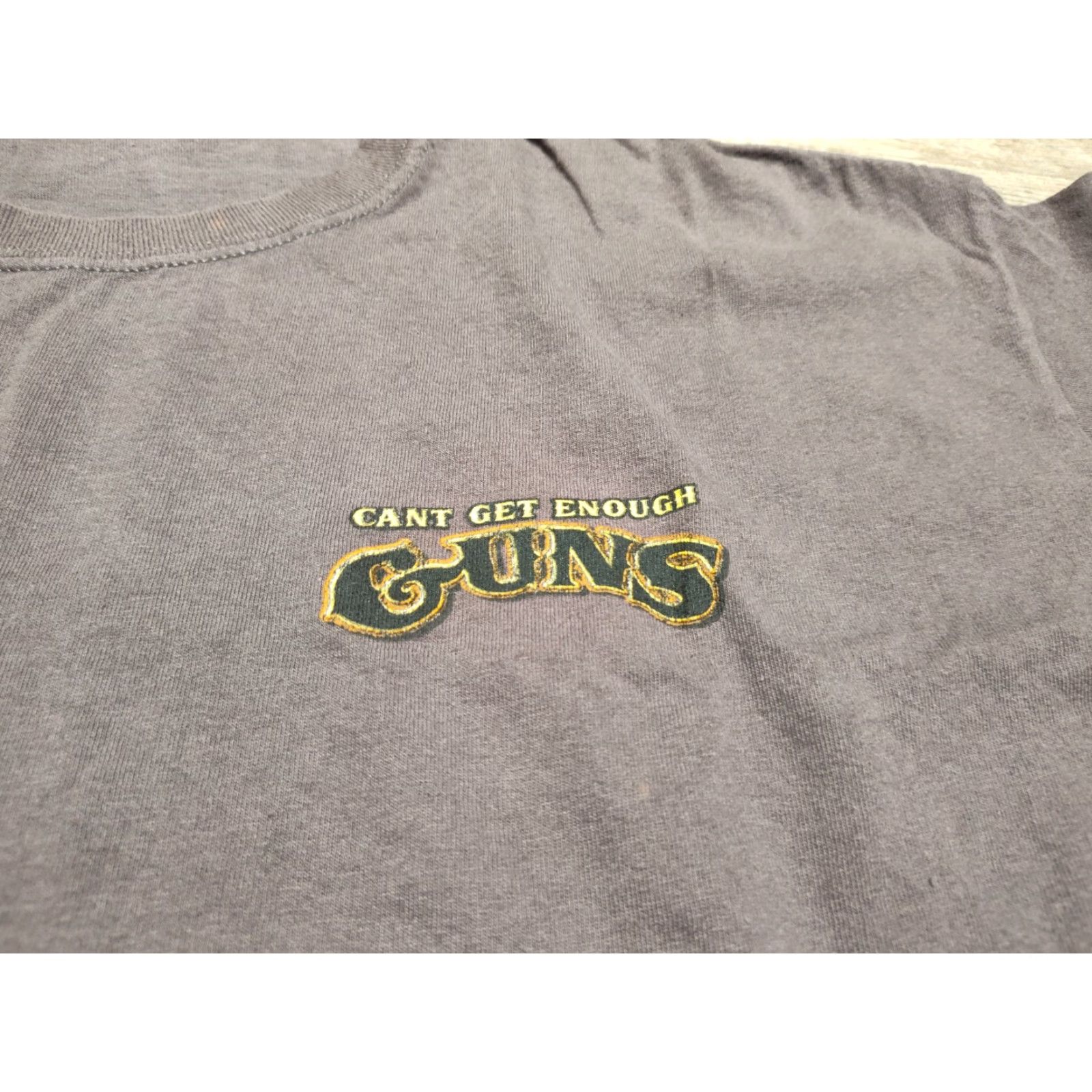Gildan VINTAGE Gildan 2nd Amendment T-Shirt Men XL Gray Guns Quotes Y2K All Seasons Size US XL / EU 56 / 4 - 4 Thumbnail