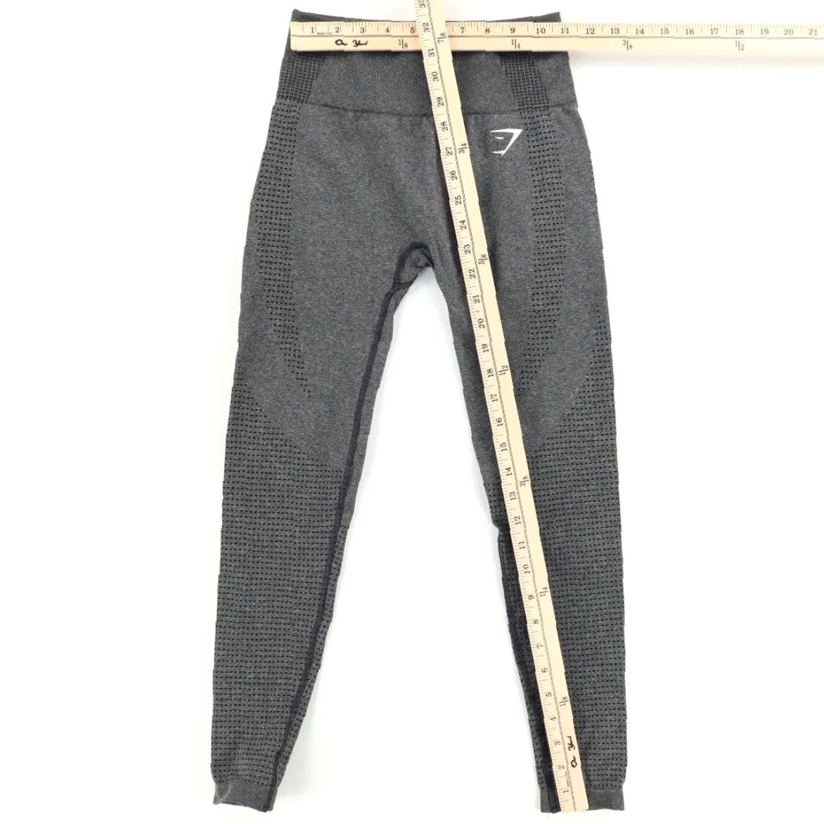 Gymshark Gymshark Stretch 23" HR Seamless Nylon Woven Jogger Pants Gray Women's S Size 28" / US 6 / IT 42 - 3 Thumbnail