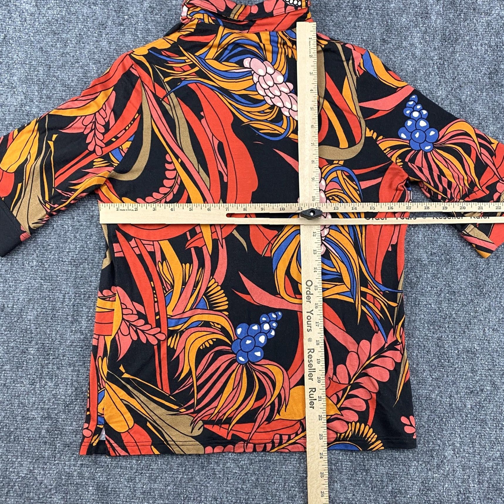 Vintage VINTAGE La Prestic Ouiston Polo Shirt Womens 0 Floral Print Lauren SS22WSH11B Size XS / US 0-2 / IT 36-38 - 7 Thumbnail