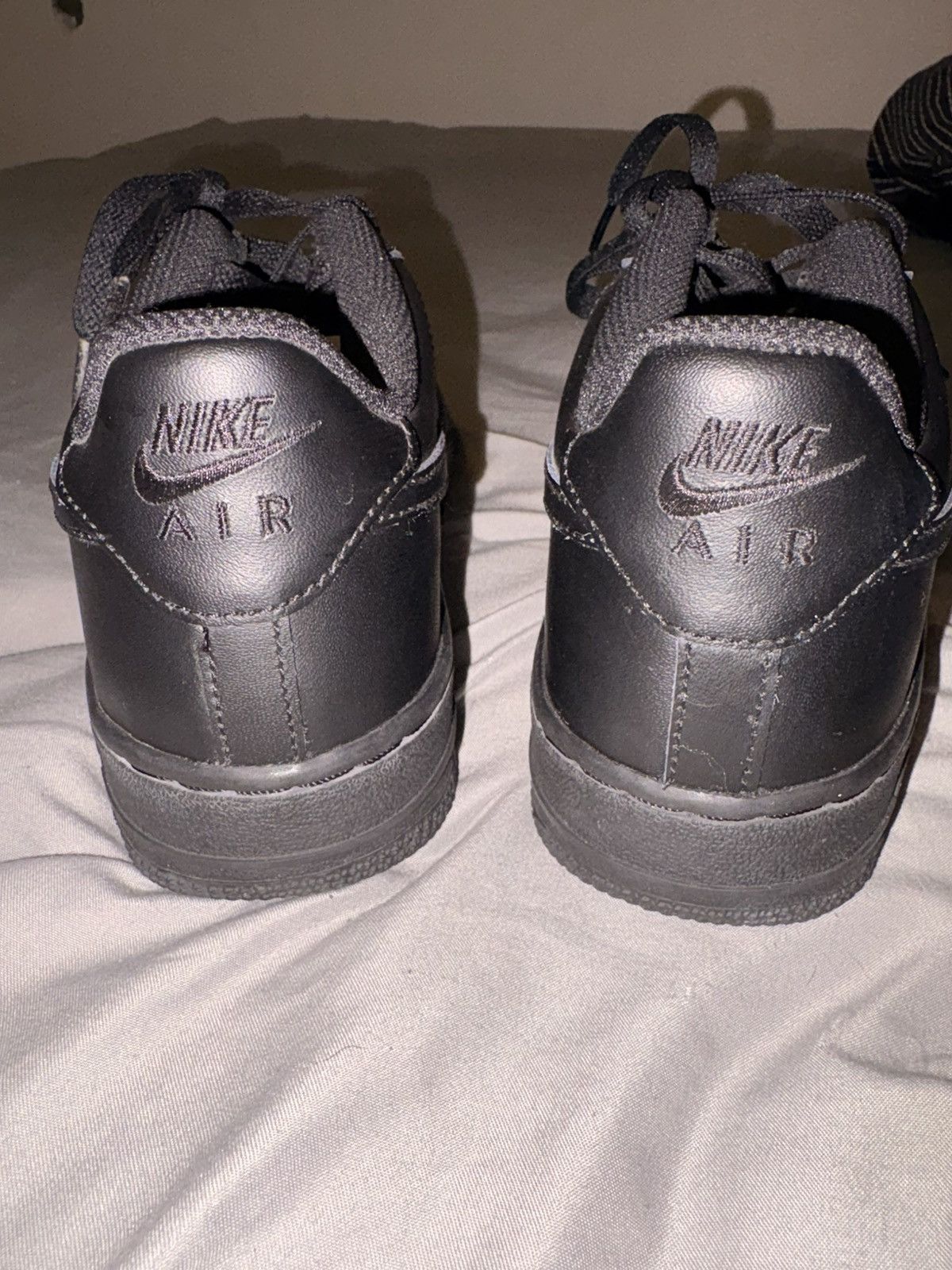 Nike Black air force 1s Size US 5 / EU 37 - 4 Thumbnail