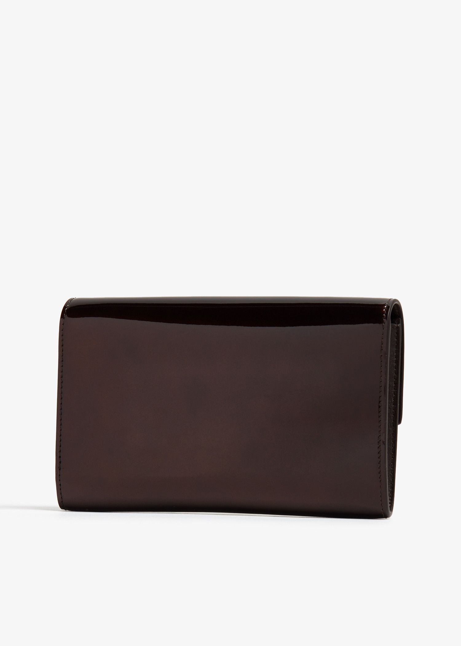 Saint Laurent Paris o1b1hav110724 Size: OS / Uptown Chain Wallet in Brown Size ONE SIZE - 3 Thumbnail