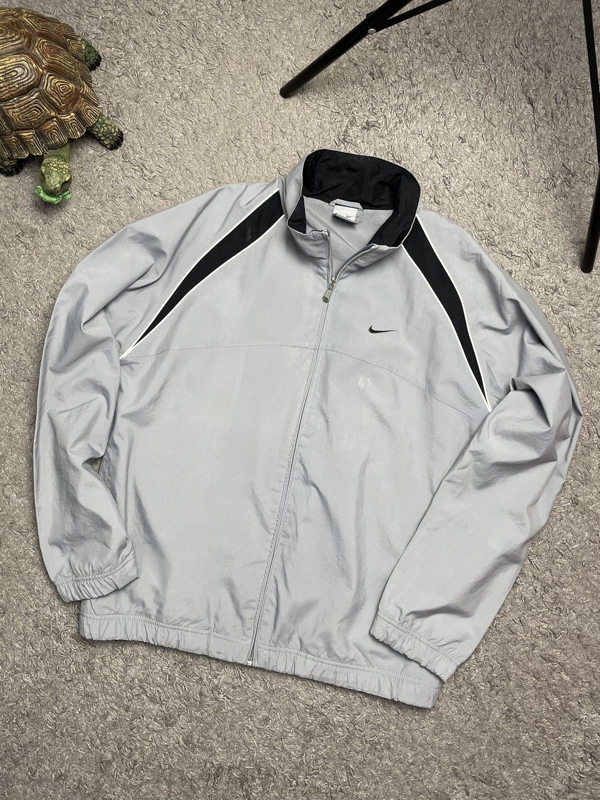Nike Vintage Nike Small Logo Swoosh Track Jacket M Size US M / EU 48-50 / 2 - 1 Thumbnail