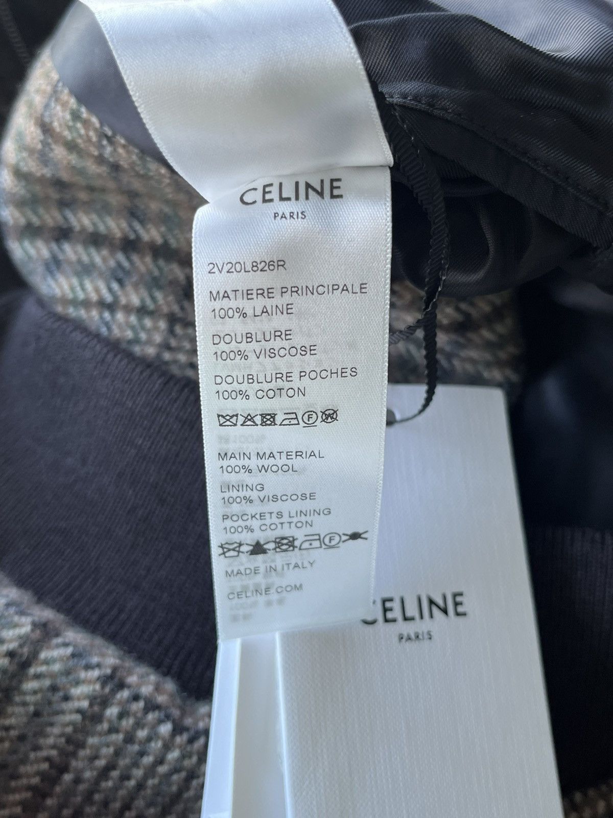 Celine × Hedi Slimane $5k Value Super Runway Celine Hedi Slimane Studded Teddy Size US XL / EU 56 / 4 - 20 Thumbnail