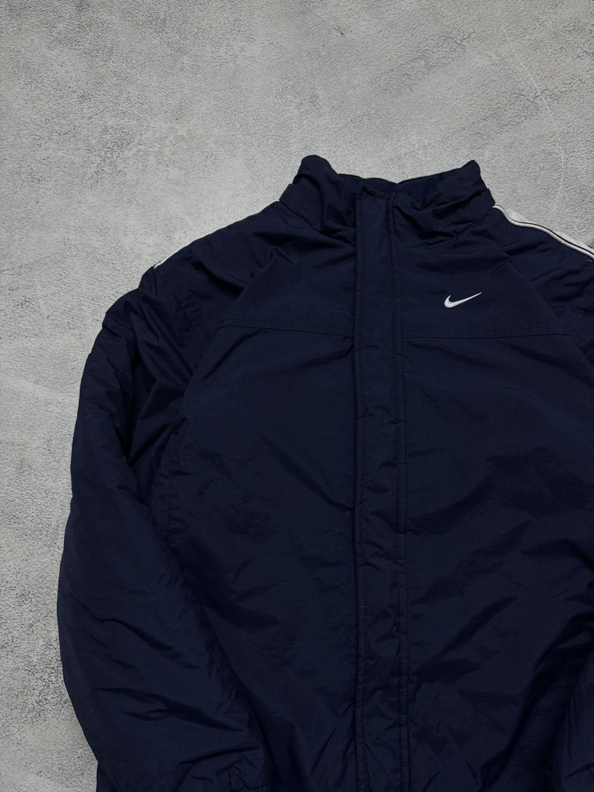 Nike Vintage Y2K Nike Nylon Big Logo Jacket 00’s Size US S / EU 44-46 / 1 - 8 Thumbnail