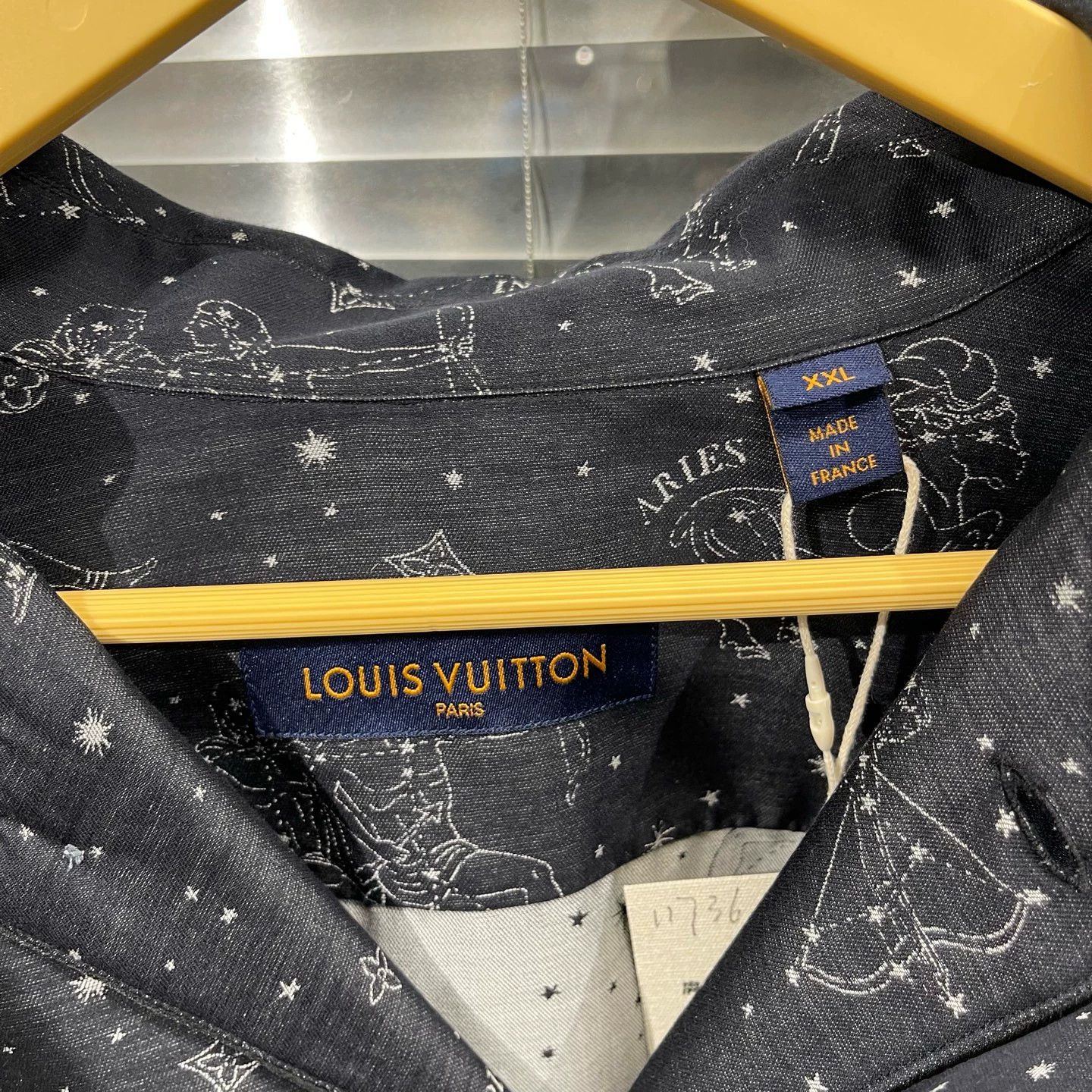 Louis Vuitton LV Zodiac Emb All-Over Print LS Shirt XXL Near New Size US XXL / EU 58 / 5 - 3 Thumbnail