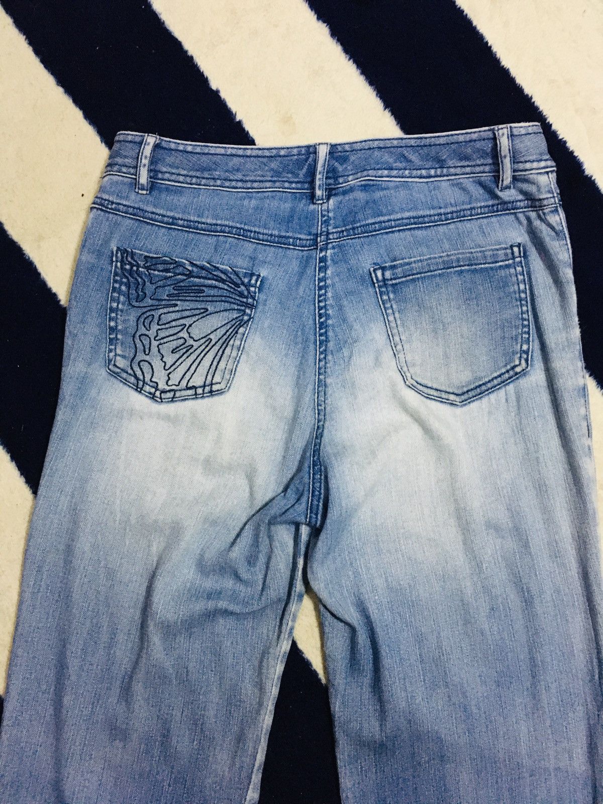 Japanese Brand × Krizia Evex by Krizia Flare Jeans (16) Size 30" / US 8 / IT 44 - 12 Thumbnail