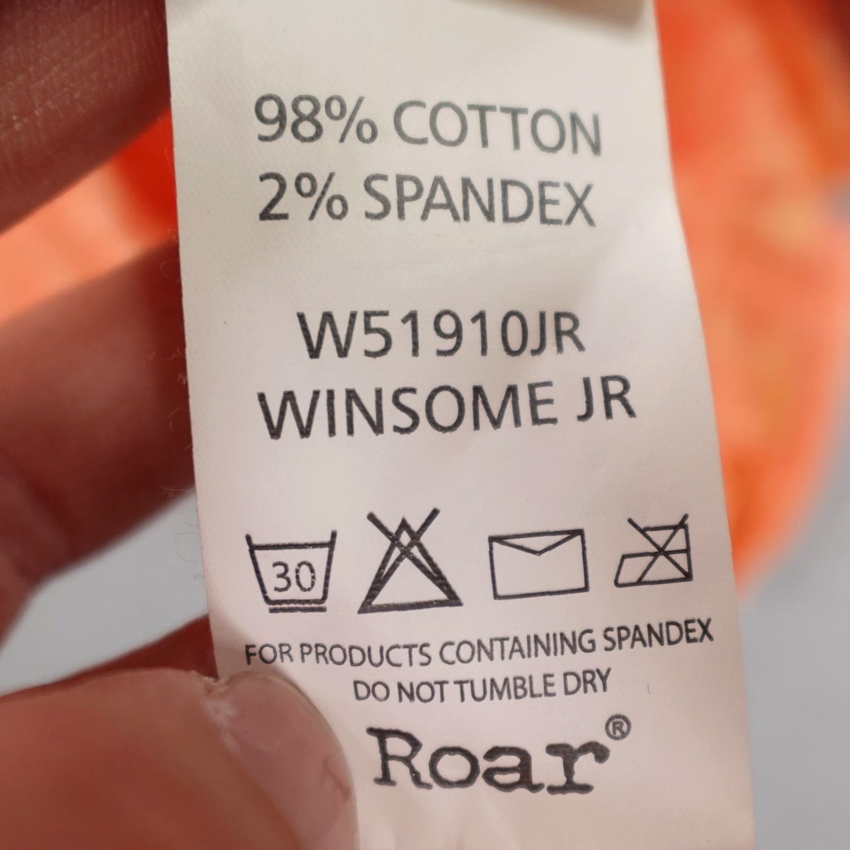 Roar VINTAGE Roar Shirt Mens Large Orange Winsome JR Embroidered Button Short Sleeve NEW Y2K Size US L / EU 52-54 / 3 - 4 Thumbnail