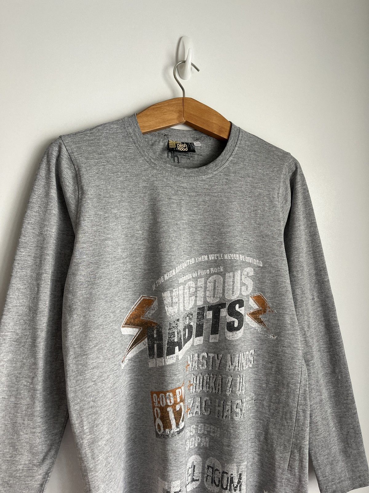 Neighborhood Neighborhood Vicious Habits Long Sleeve Tee Size US M / EU 48-50 / 2 - 6 Thumbnail