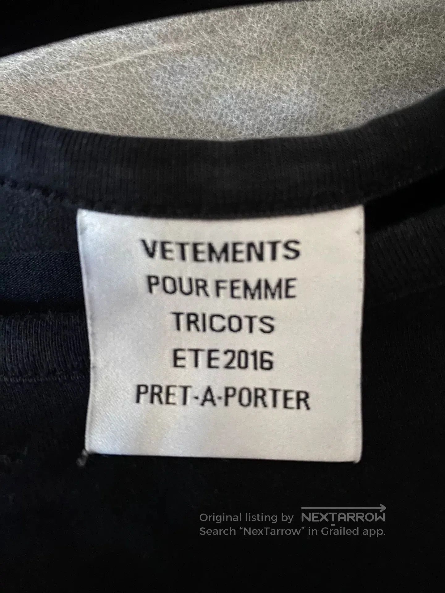 Vetements vetements long sleeve deutschland shirt. Size S / US 4 / IT 40 - 3 Thumbnail