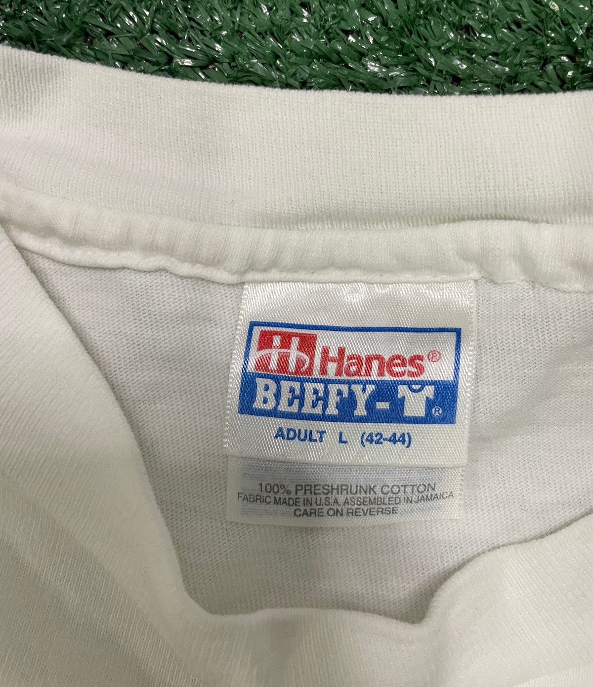 Hanes × USA Olympics × Vintage Vintage 1990s USA Olympic rings tee Size US L / EU 52-54 / 3 - 3 Thumbnail