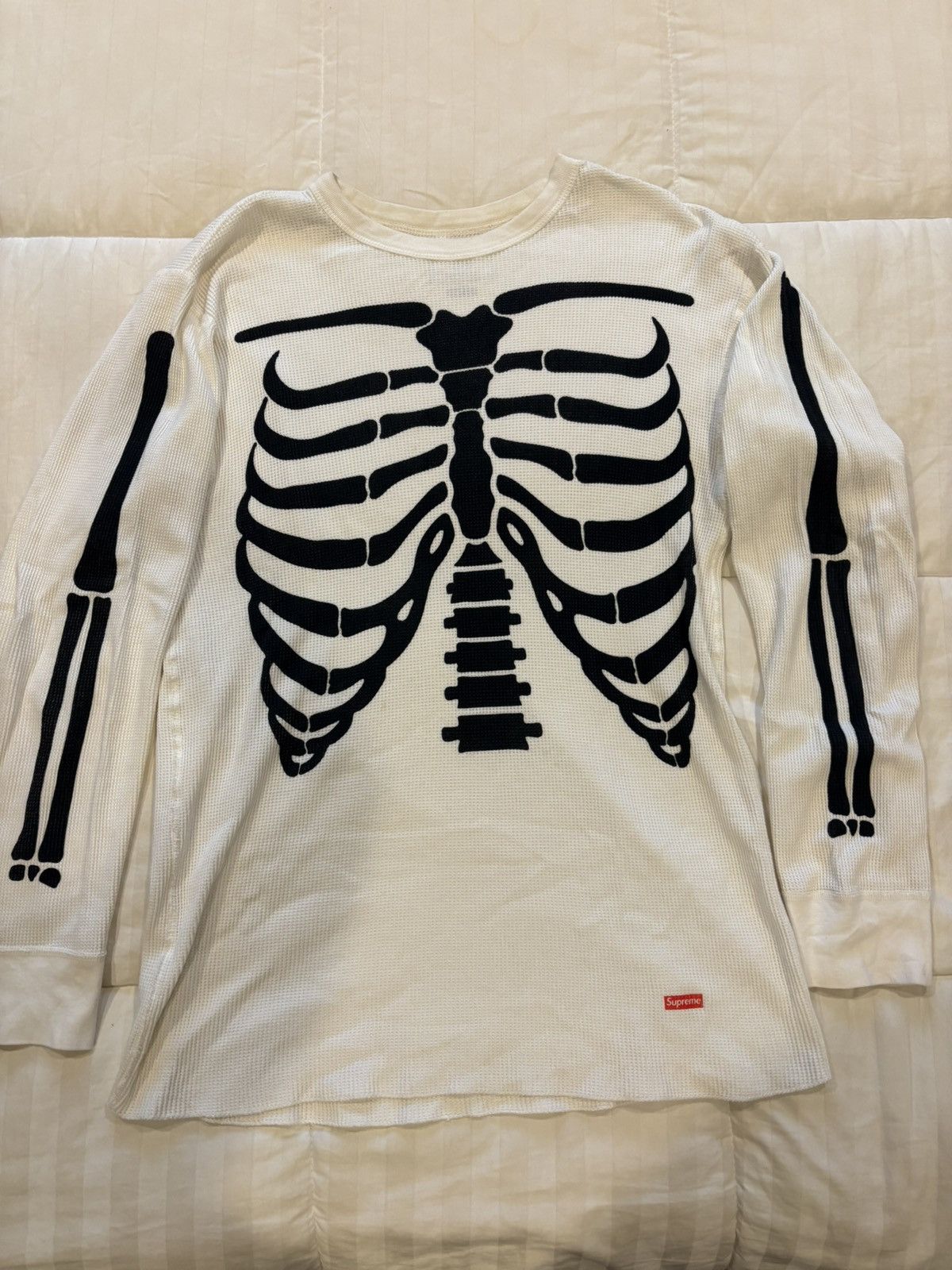 Supreme Supreme Hanes Bones Skeleton Long Sleeve Thermal Large Size US L / EU 52-54 / 3 - 1 Thumbnail