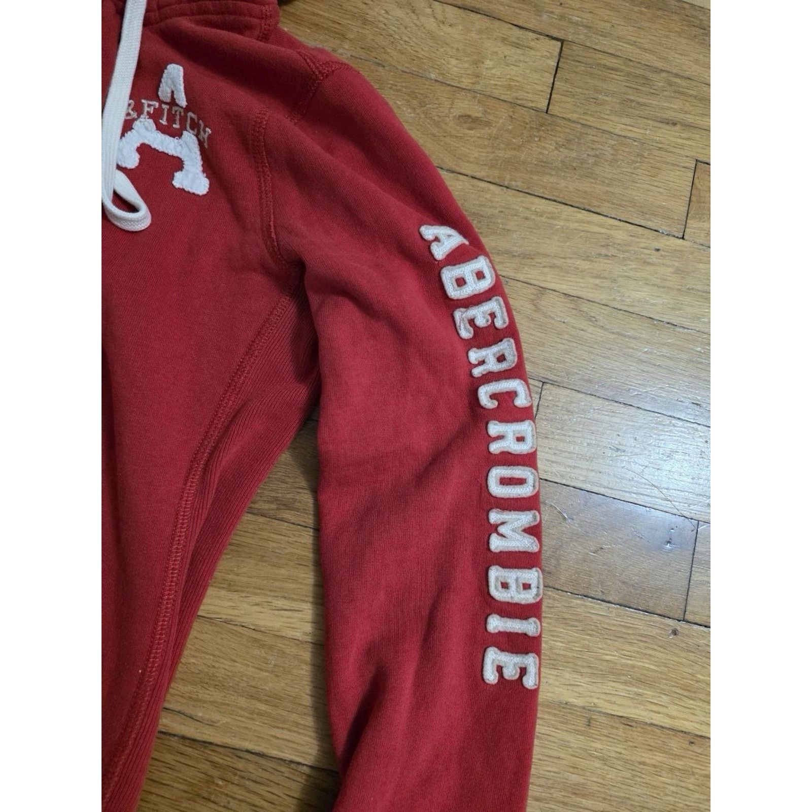Abercrombie & Fitch ABERCROMBIE & FITCH Womens Graphic Zip Hoodie Small A001184 Size S / US 4 / IT 40 - 6 Thumbnail
