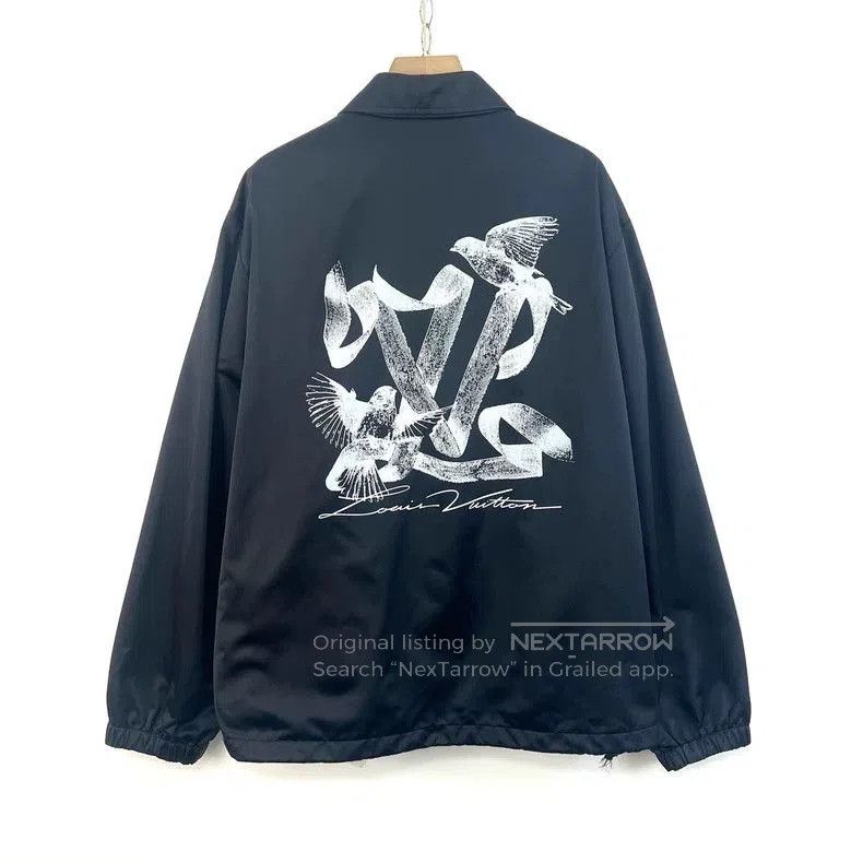 Louis Vuitton Louis Vuitton Black Dove Embroidery Jacket. Size US L / EU 52-54 / 3 - 2 Thumbnail