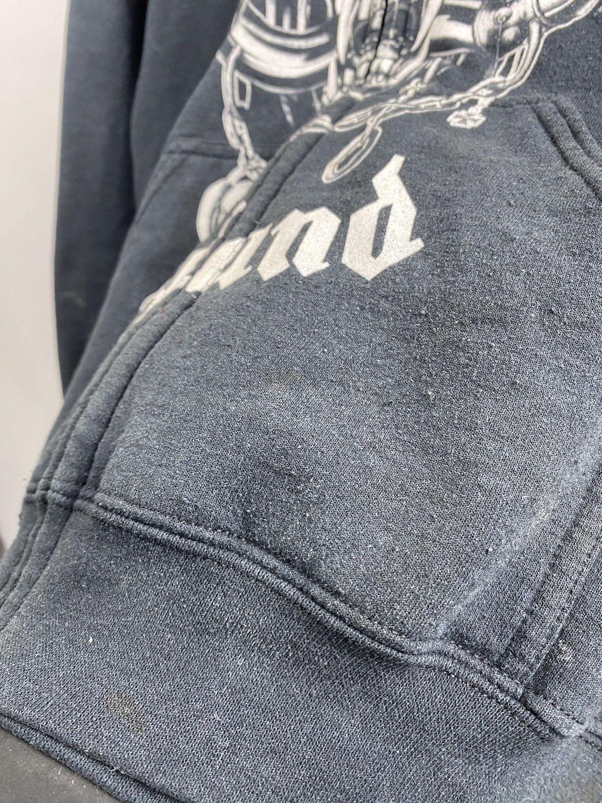 Gildan 00s Motorhead band opium punk distressed sun faded hoodie Size US M / EU 48-50 / 2 - 21 Thumbnail