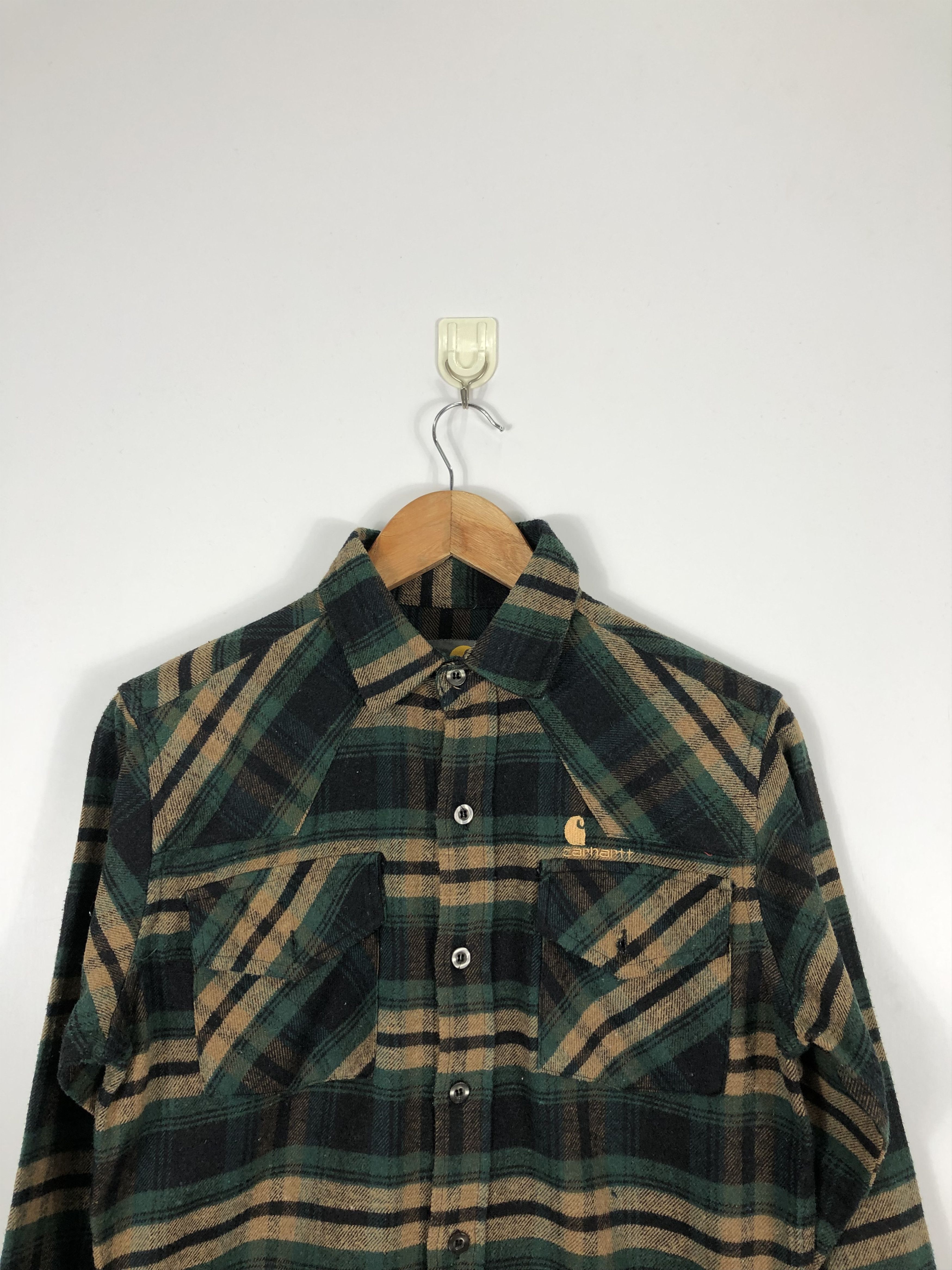 Carhartt Vintage Carhartt Stripes Button Up Shirt TS0001 Size US M / EU 48-50 / 2 - 3 Thumbnail