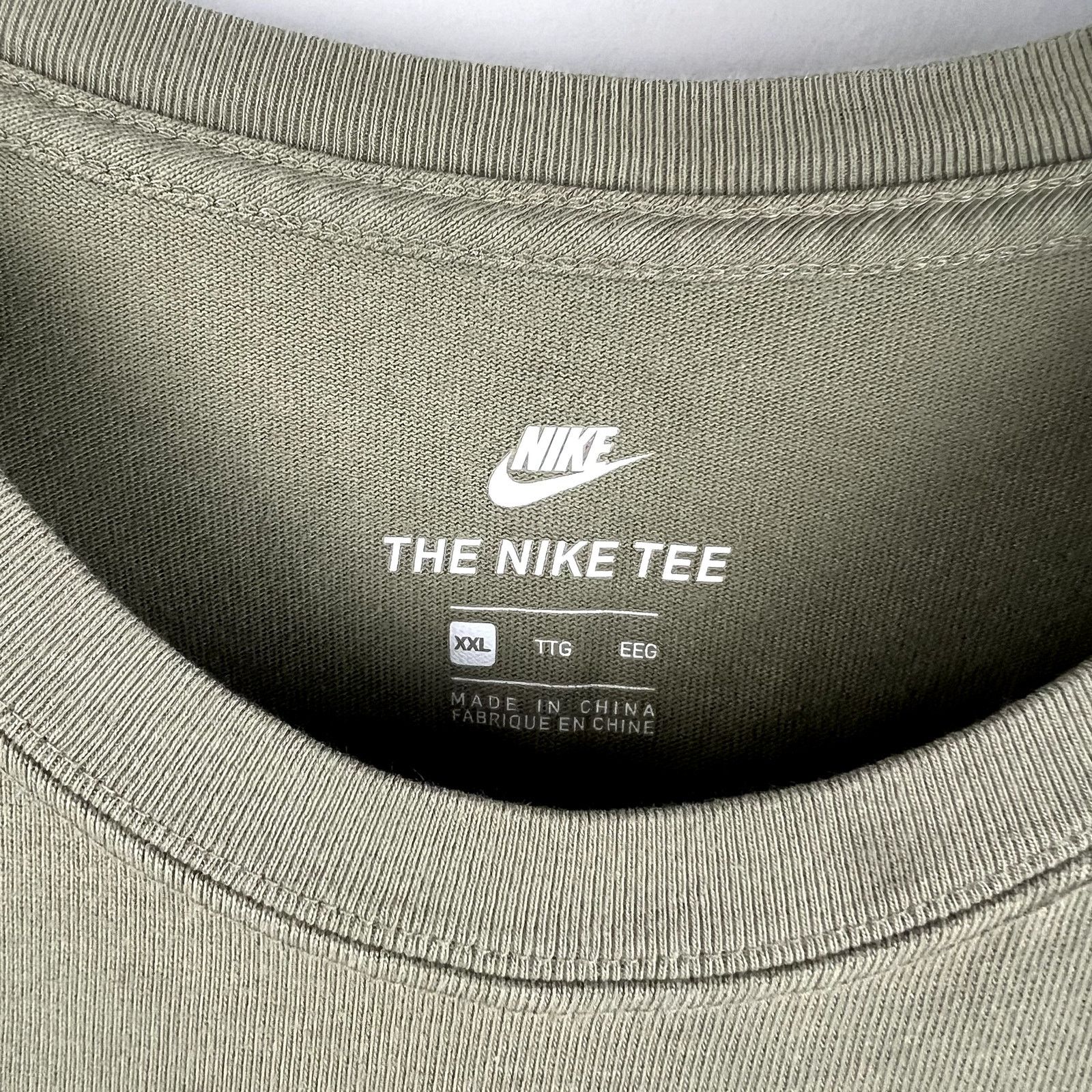 Nike Nike Air Force One Green Oversized Heavyweight Tee Size XXL Size US XXL / EU 58 / 5 - 3 Thumbnail