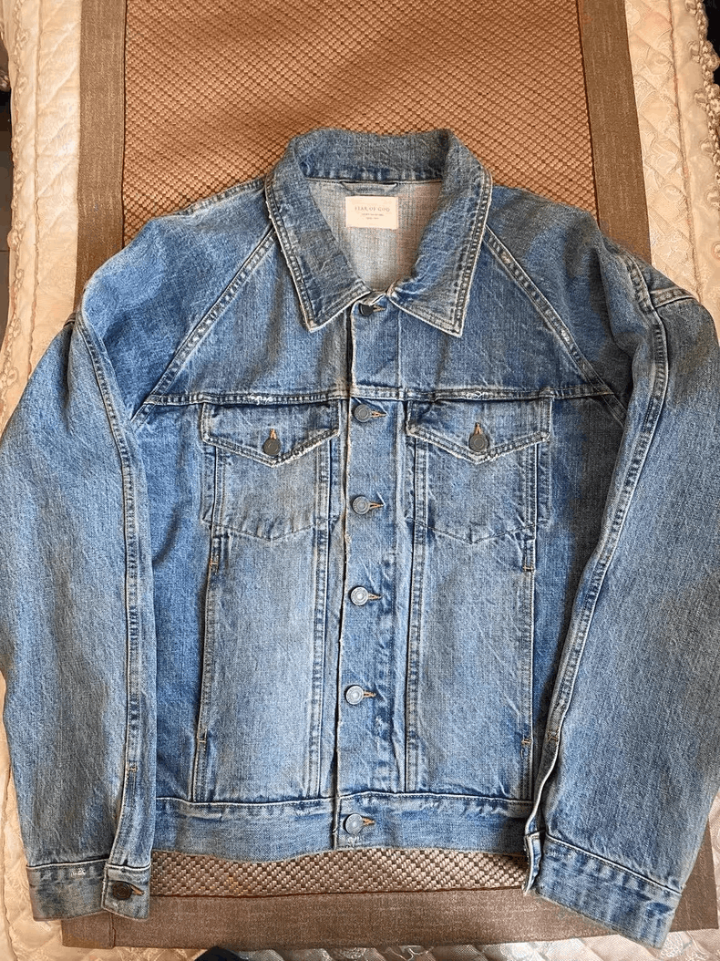 Fear of God Fear of God 4th Season Blue Cow Jacket Size US M / EU 48-50 / 2 - 1 Thumbnail