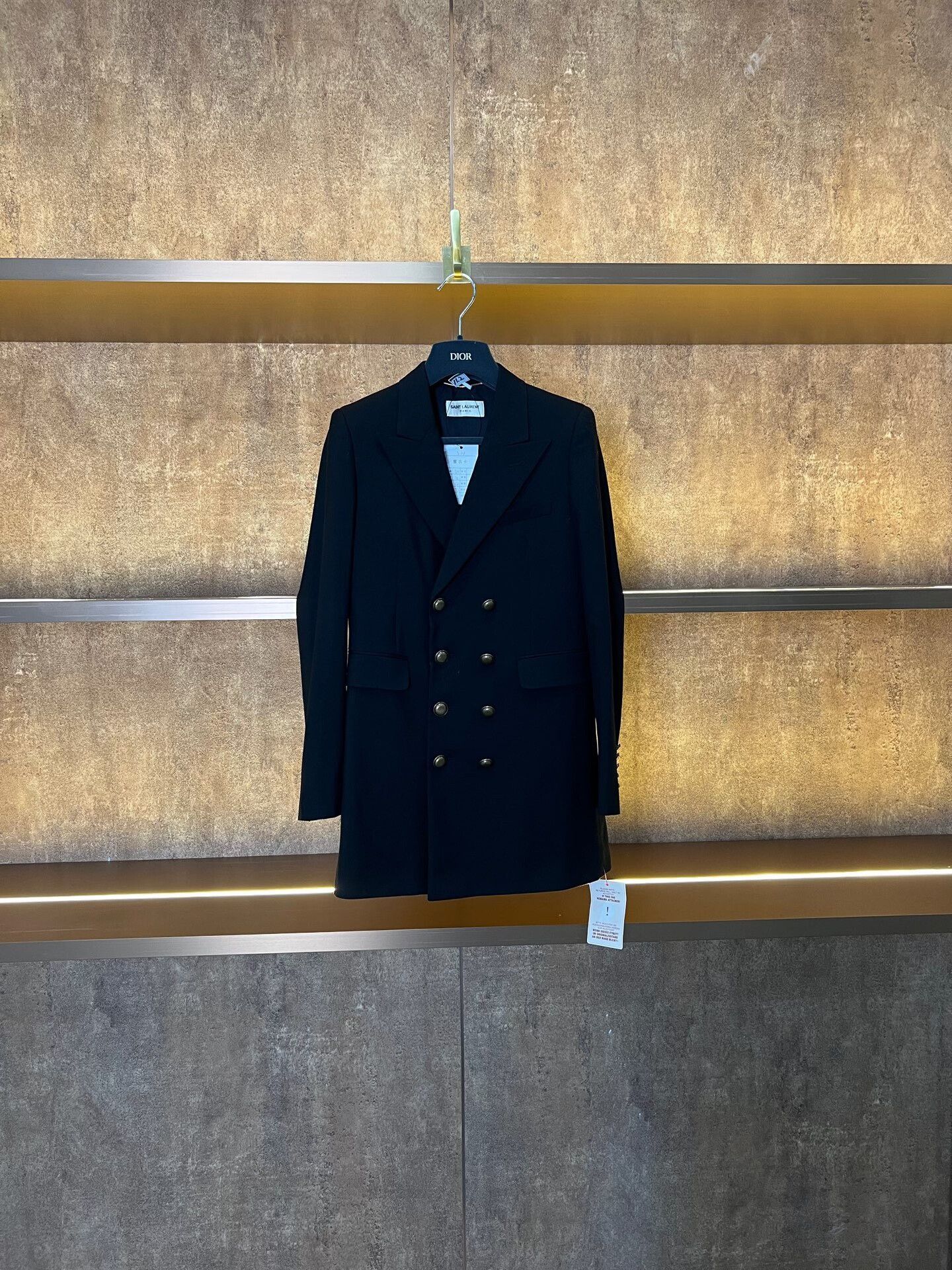 Saint Laurent Paris SLP Gold Button Suit Size US M / EU 48-50 / 2 - 1 Thumbnail
