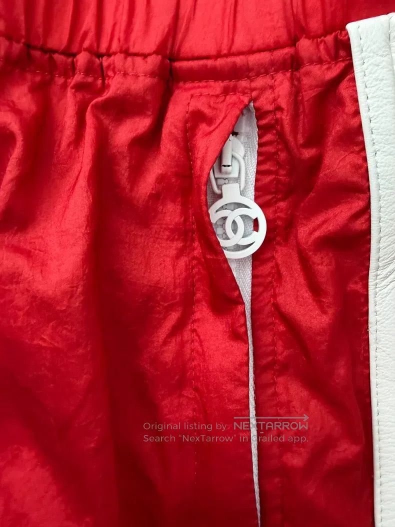 Chanel Chanel Beach red white-rimmed shorts Size 25" / US 0 / IT 36 - 3 Thumbnail