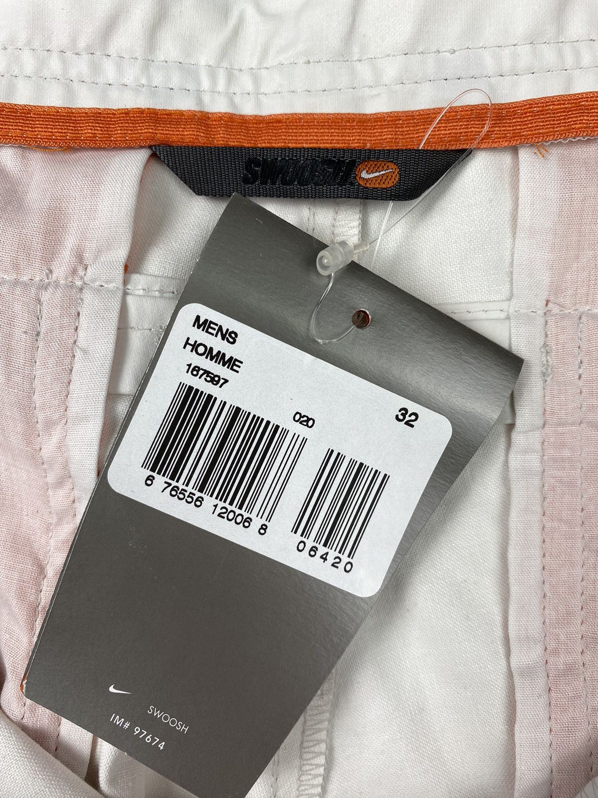 Nike × Nike ACG × Vintage Vintage Nike Swoosh Drill Shorts Size 32 Size US 32 / EU 48 - 14 Thumbnail