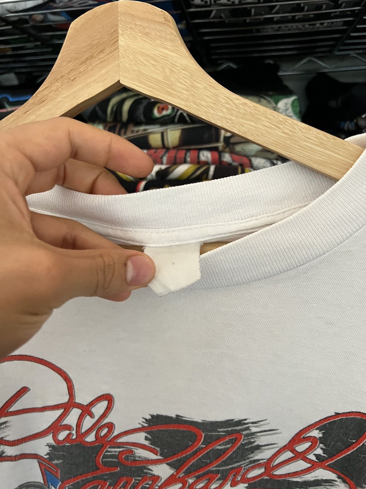 NASCAR 1993 Dale Earnhardt Winston Cup Champion Single Stitch Tee Size US XL / EU 56 / 4 - 4 Thumbnail