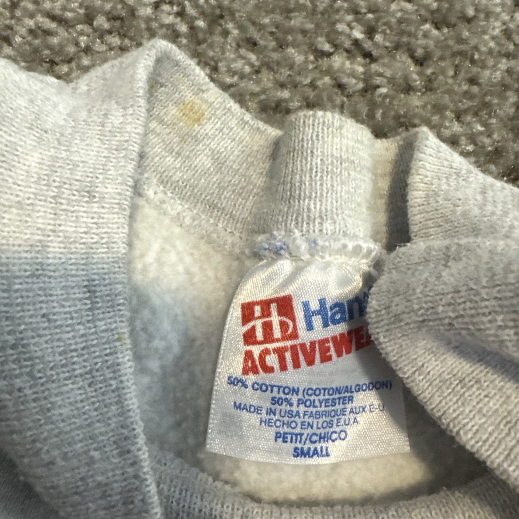 Hanes VINTAGE 90s ISIA Ice Skating World Championships Sweatshirt Clearwater FL Small Size US S / EU 44-46 / 1 - 6 Thumbnail