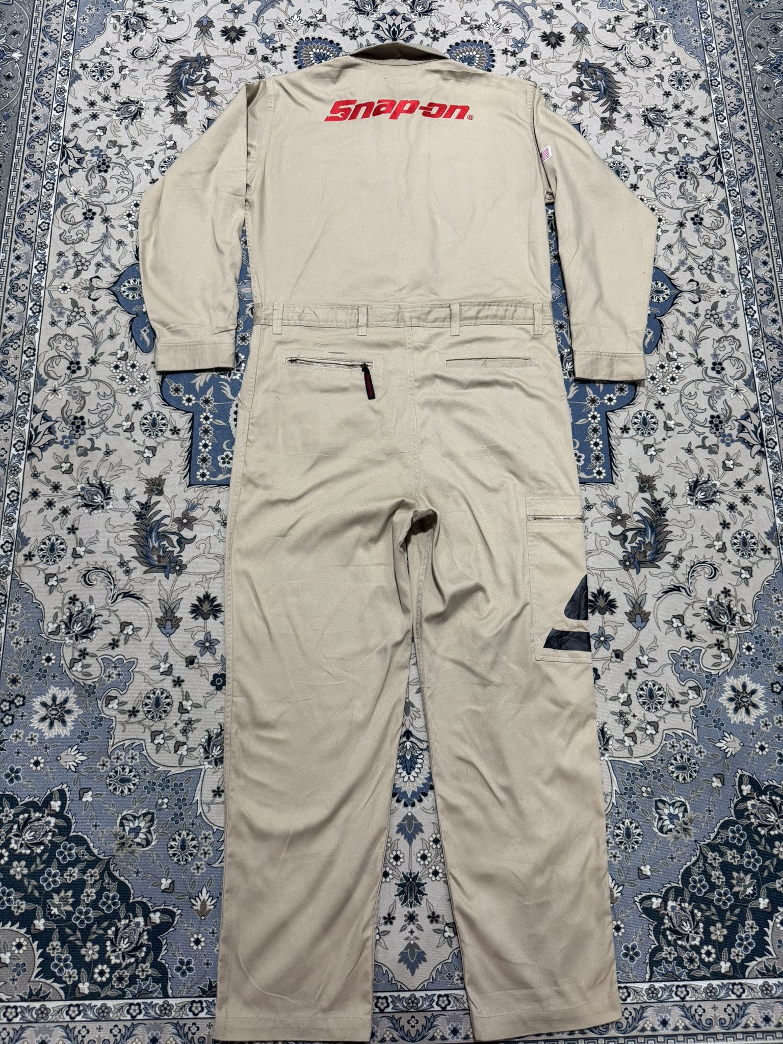 Sports Specialties × Vintage Snap On Tools America TRD Mugen Mechanic Coverall Size US 41 - 2 Thumbnail