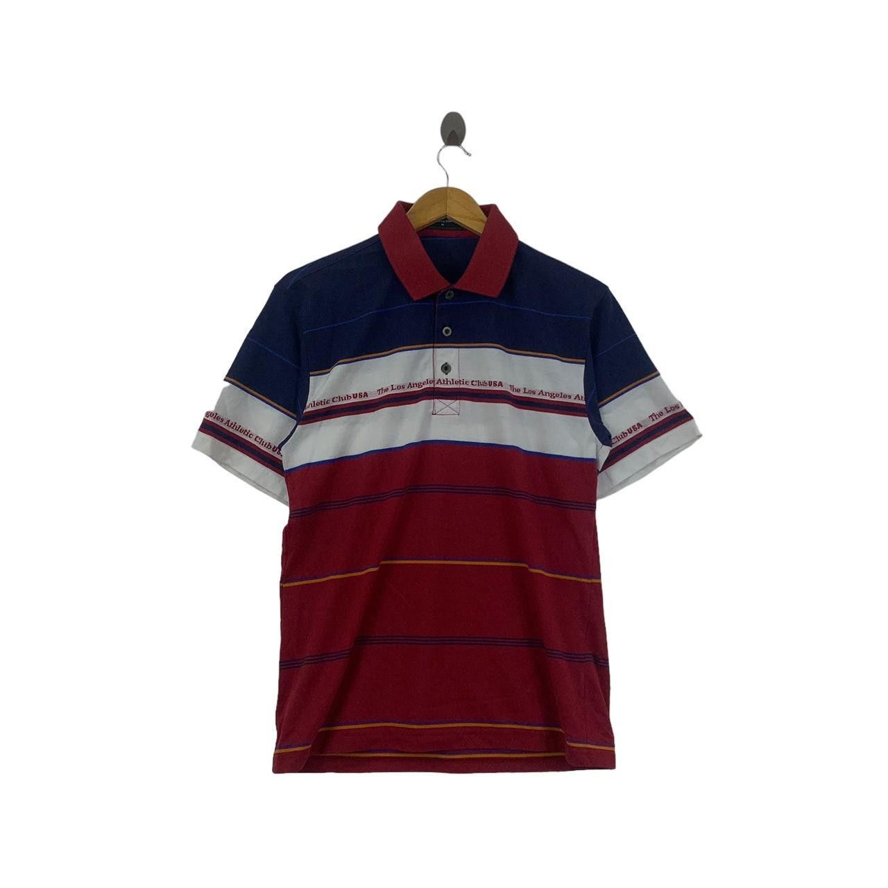 Vintage Vintage THE LOS ANGELES Athletic Club USA Polo Tee Shirt Size US M / EU 48-50 / 2 - 1 Thumbnail