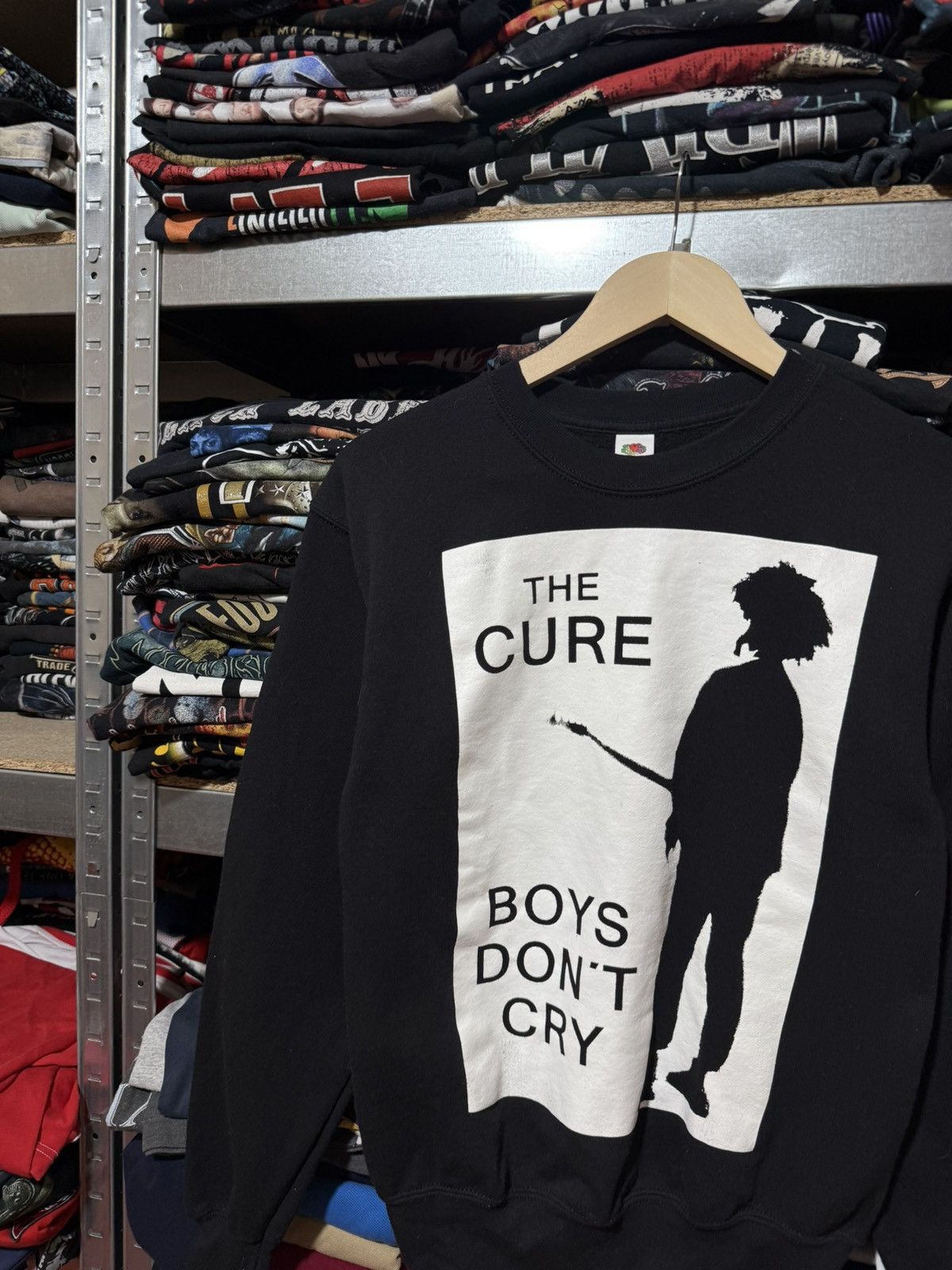 Band Tees Vintage 2000’s The Cure Boys Don’t Cry Rock Band Sweatshirt Size US XS / EU 42 / 0 - 3 Thumbnail