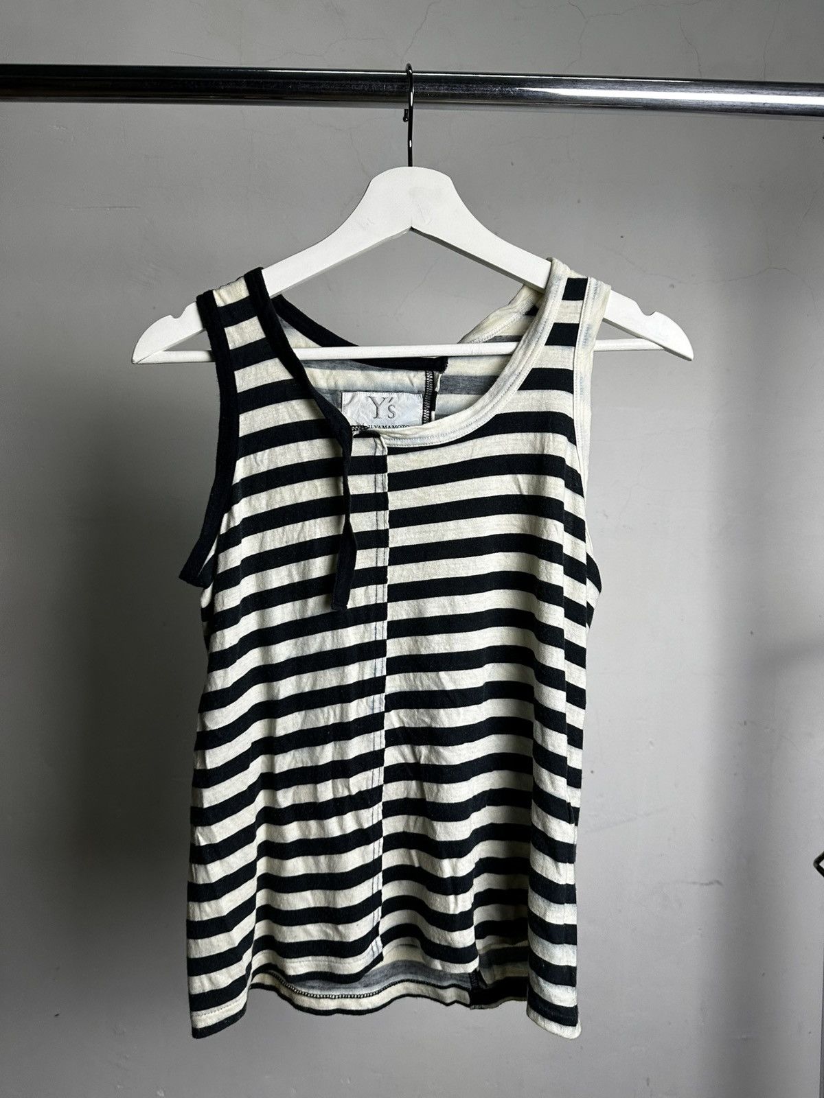 Yohji Yamamoto Yohji Yamamoto Split Tank Top SS06 Y’S Size US M / EU 48-50 / 2 - 1 Thumbnail