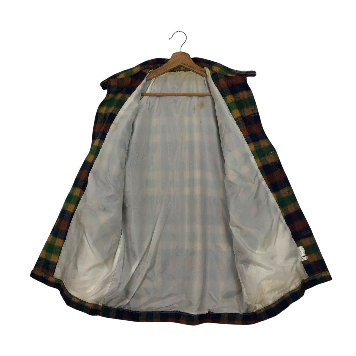 Japanese Brand 🔥VINTAGE WOOL CHORE JACKET TARTAN UNBRANDED ISSEY MIYAKE Size US M / EU 48-50 / 2 - 15 Thumbnail