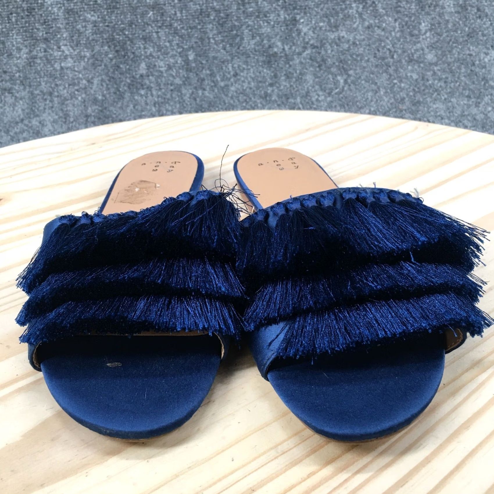 Vintage A New Day Sandals Womens 7 Casual Slide Flats Comfort Blue Slip On Low Top Sandal Womens Adult 7 Blue Casual Slide Comfort Nike Size M / US 6-8 / IT 42-44 - 7 Thumbnail