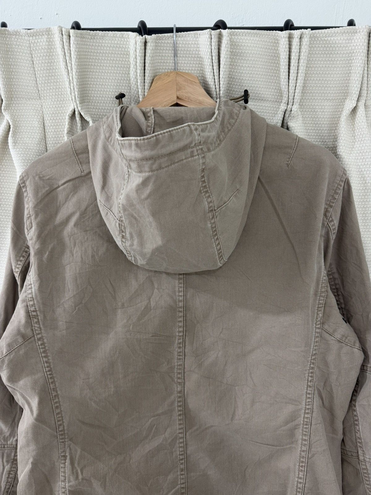 Japanese Brand Uniqlo Original Garment Military Zipper Jacket Hoodie Size US L / EU 52-54 / 3 - 10 Thumbnail
