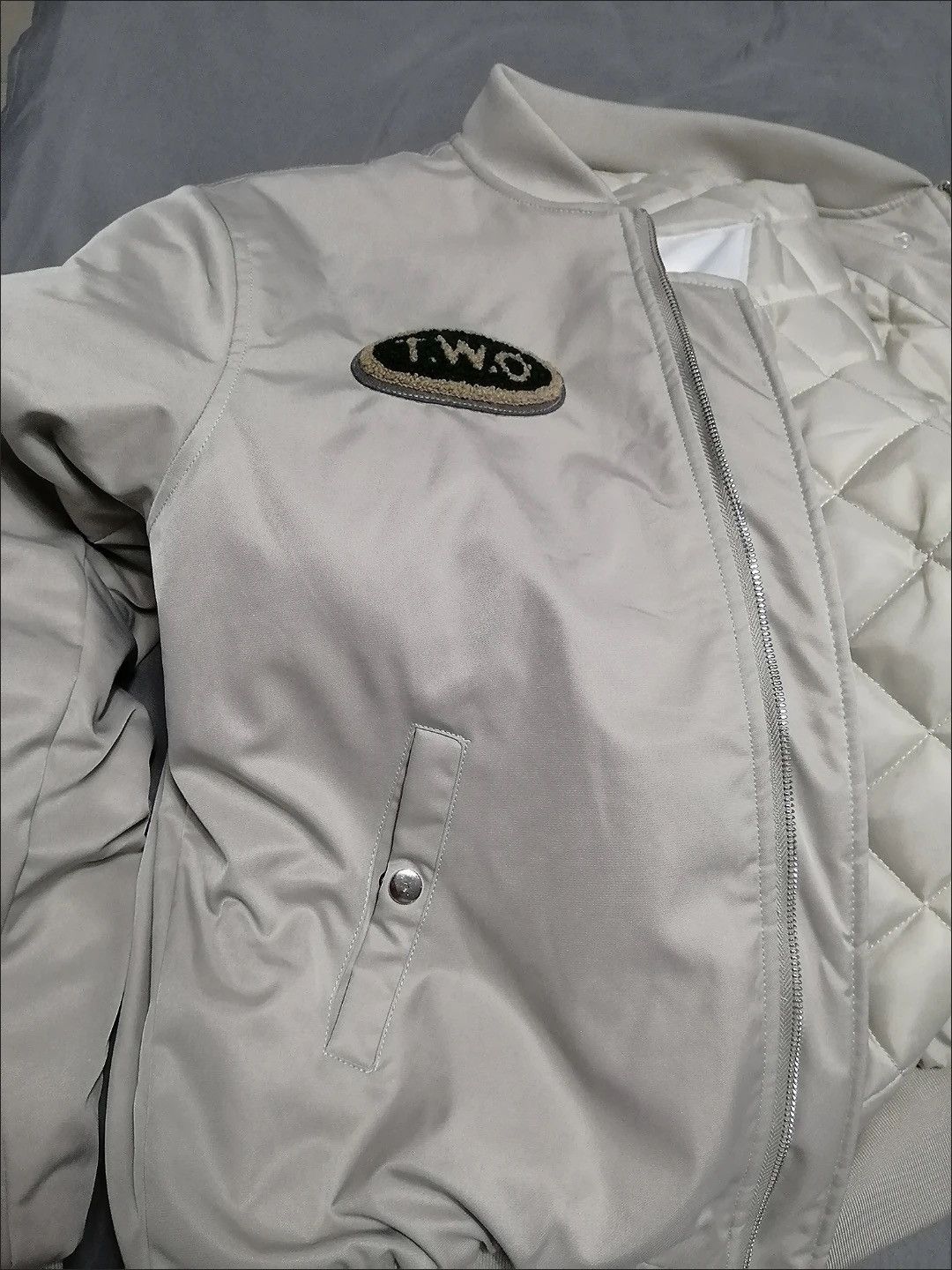 Other Vintage Loose Baseball Jacket Embroidered Thick Unisex Size XL / US 12-14 / IT 48-50 - 4 Thumbnail