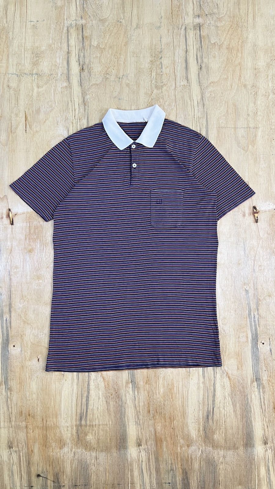 Alfred Dunhill “Vintage Dunhill Classic Polo Shirt” Size US M / EU 48-50 / 2 - 1 Thumbnail