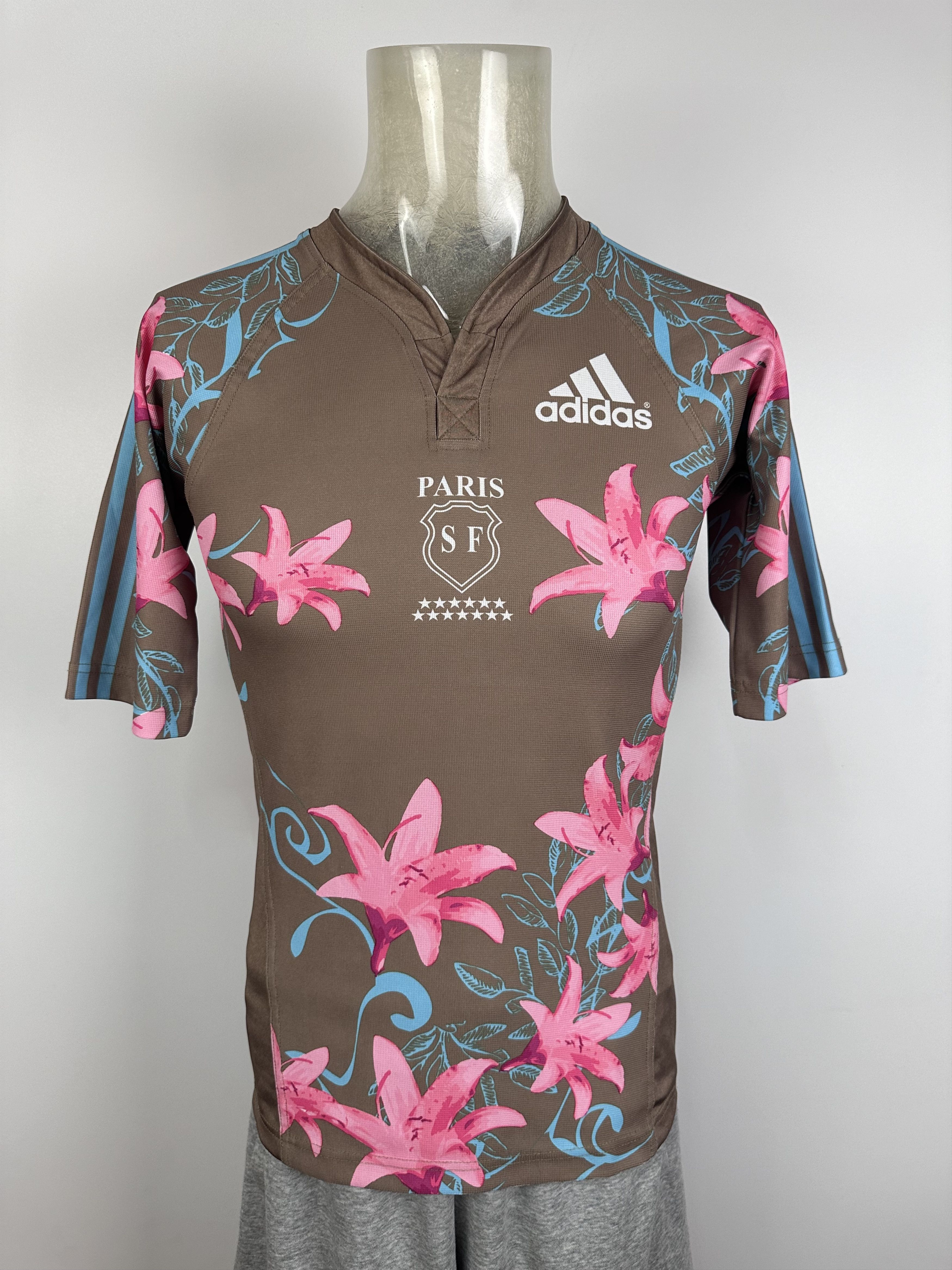 Adidas STADE FRANCAIS PARIS 2007 2008 RUGBY JERSEY SHIRT ADIDAS Size US S / EU 44-46 / 1 - 1 Thumbnail