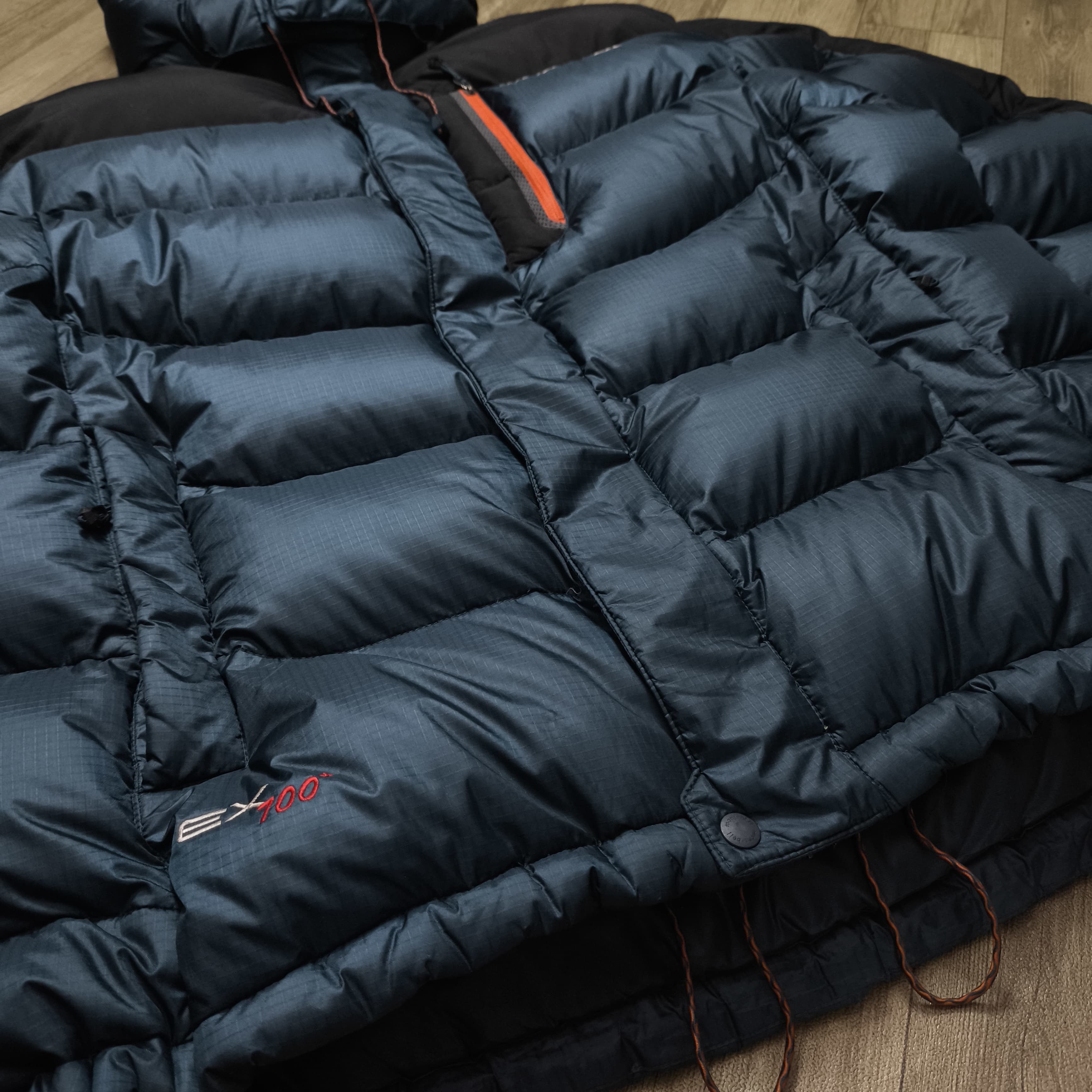 Montbell Montbell Two tone Ex700+ Windstopper Puffer Down Jacket Size US XL / EU 56 / 4 - 9 Thumbnail