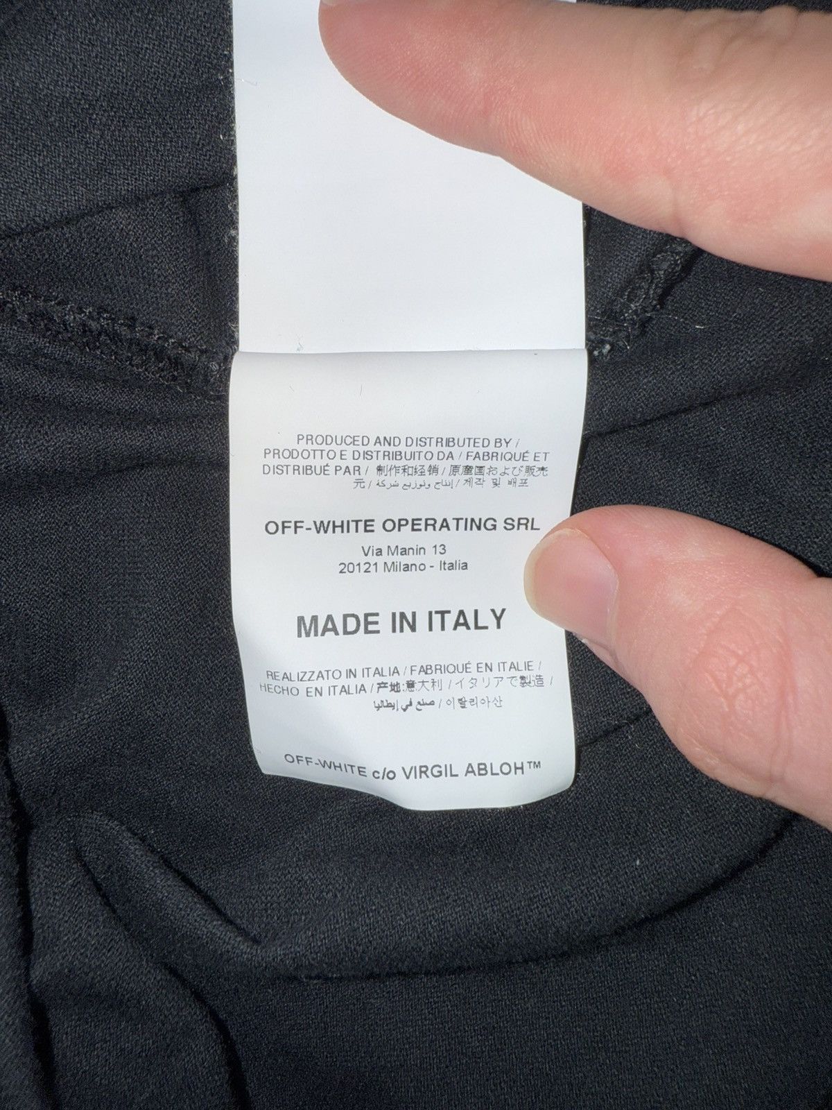 Off-White × Virgil Abloh Off-White Tech Marker S/S T-Shirt Size US S / EU 44-46 / 1 - 10 Thumbnail