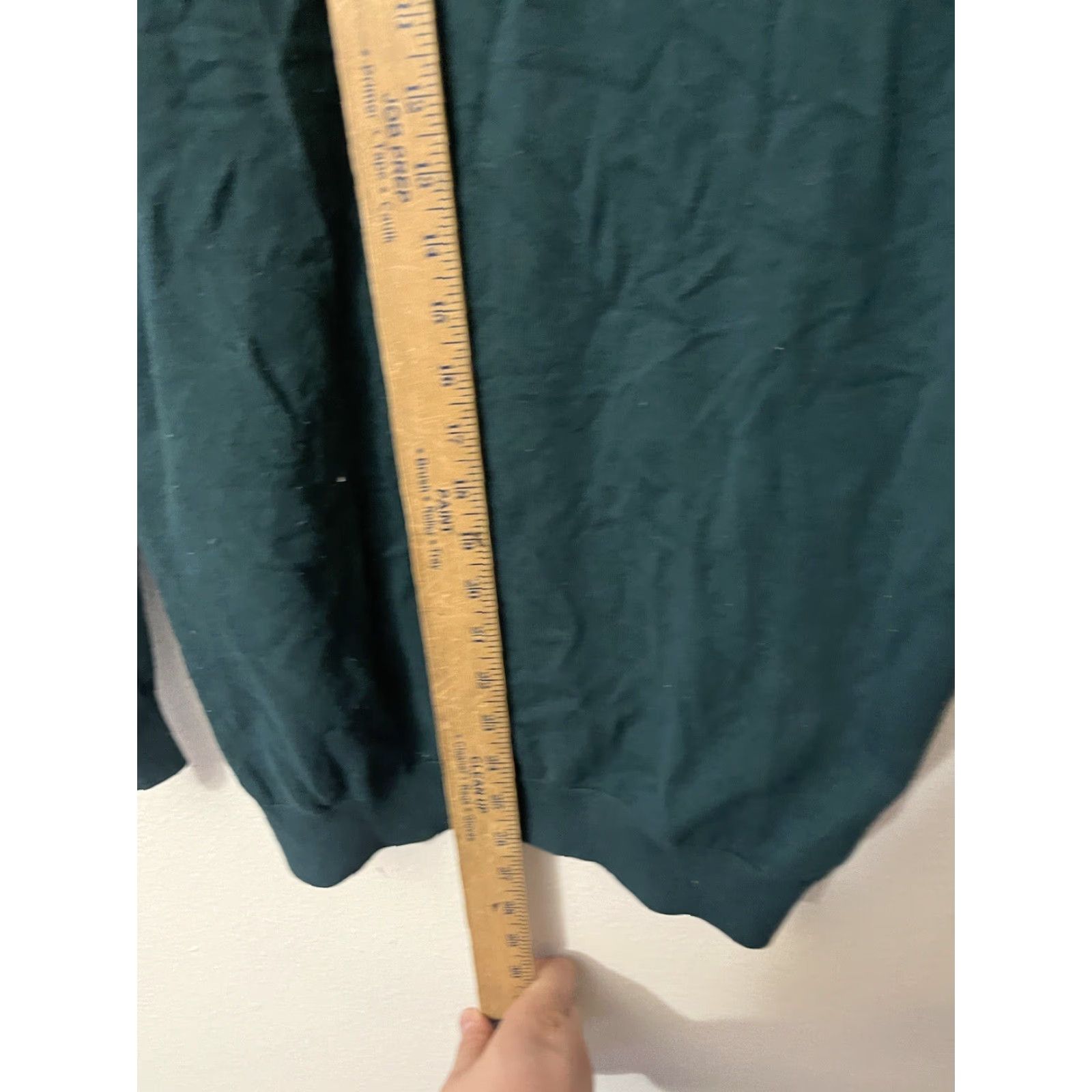 Zara Zara Sweater Women’s M Knit Turtleneck Cap Sleeve Green Pearl On Sleeve Lightweight Regular Pullover Classic Vintage: No Size M / US 6-8 / IT 42-44 - 4 Thumbnail