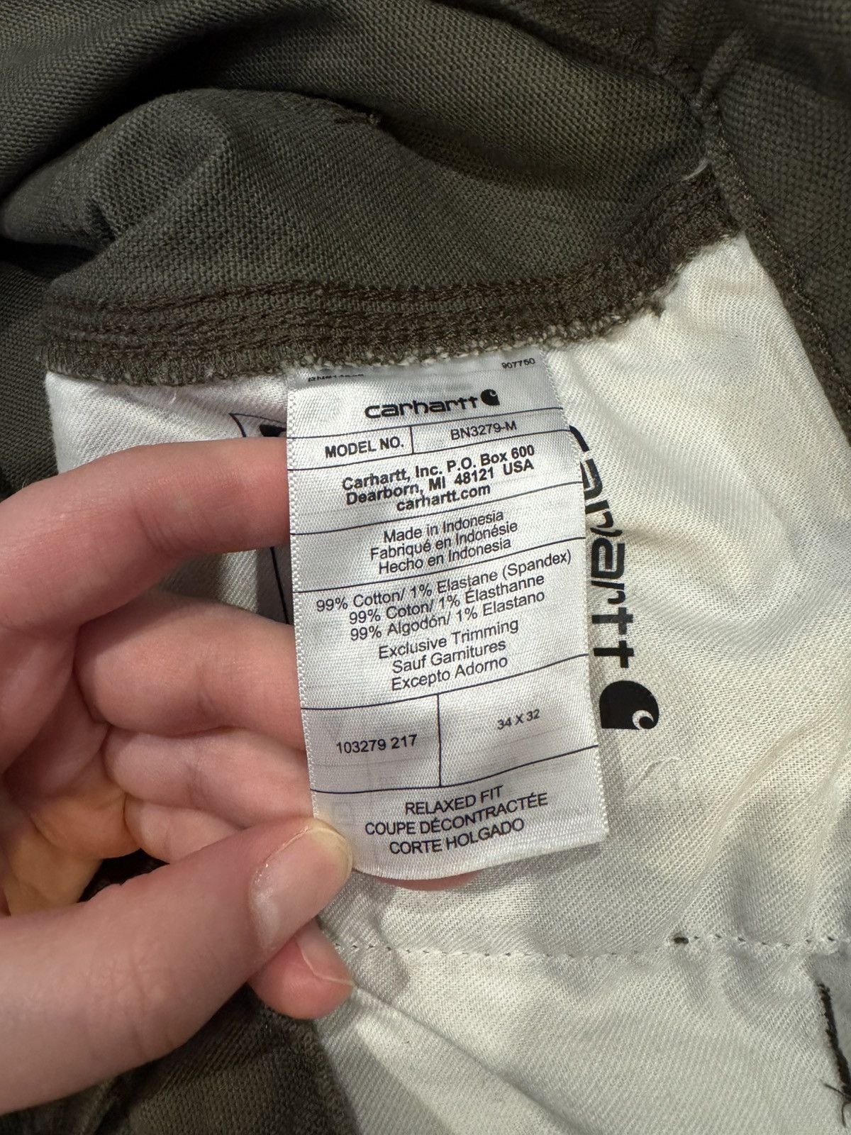 Carhartt Carhartt Work Pants Size US 32 / EU 48 - 7 Thumbnail