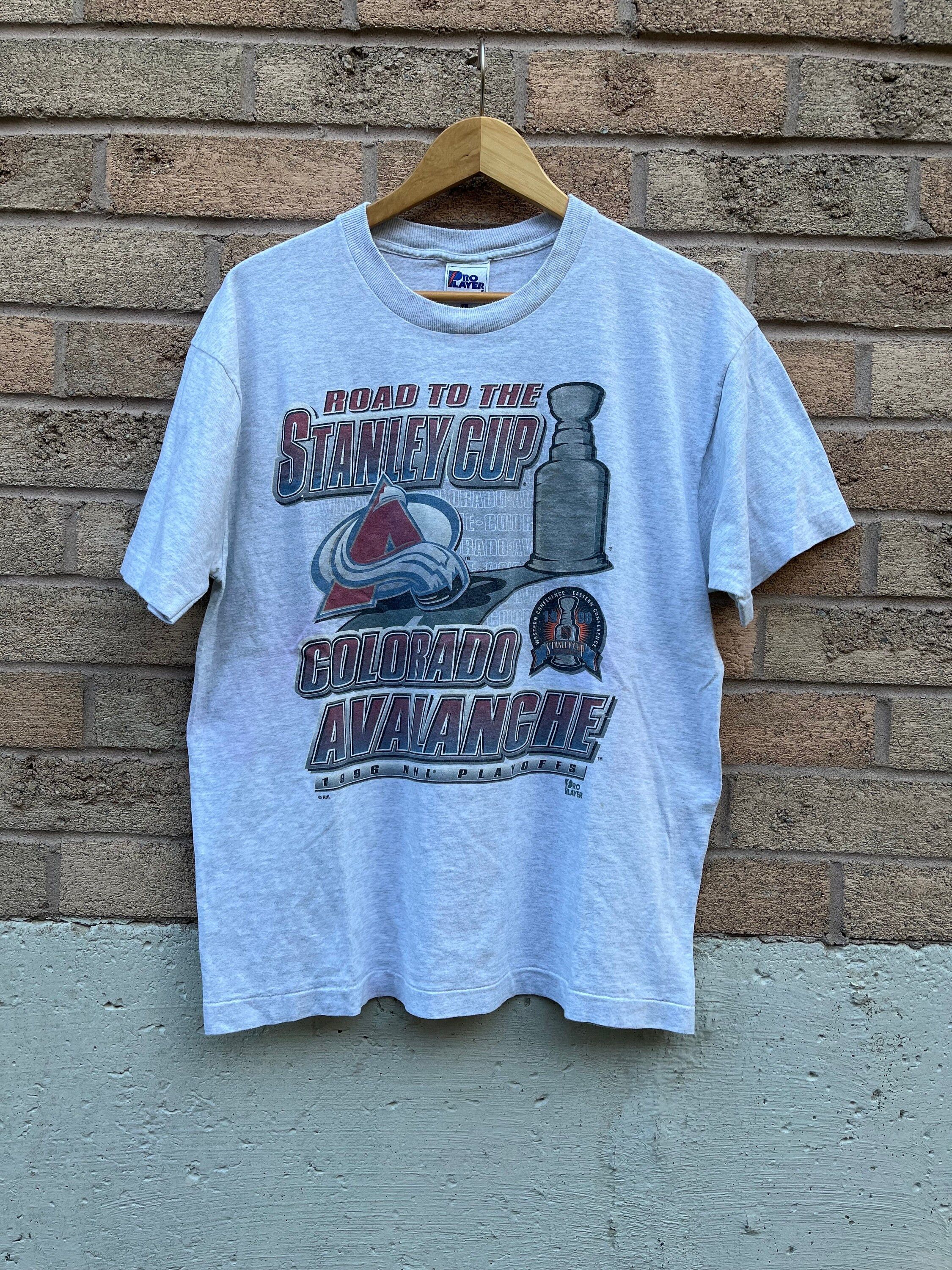 Vintage Colorado Avalanche NHL Stanley Cup T-shirt