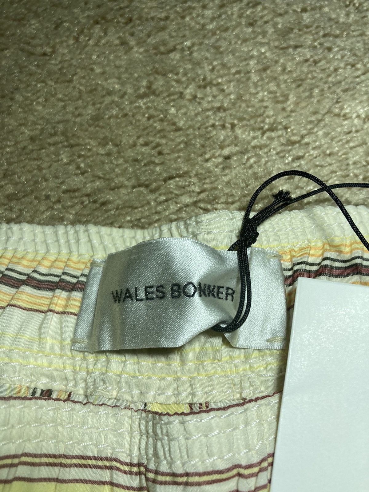New SS20 Wales Bonner Striped Yellow Cuban Poplin 44 2020 WB