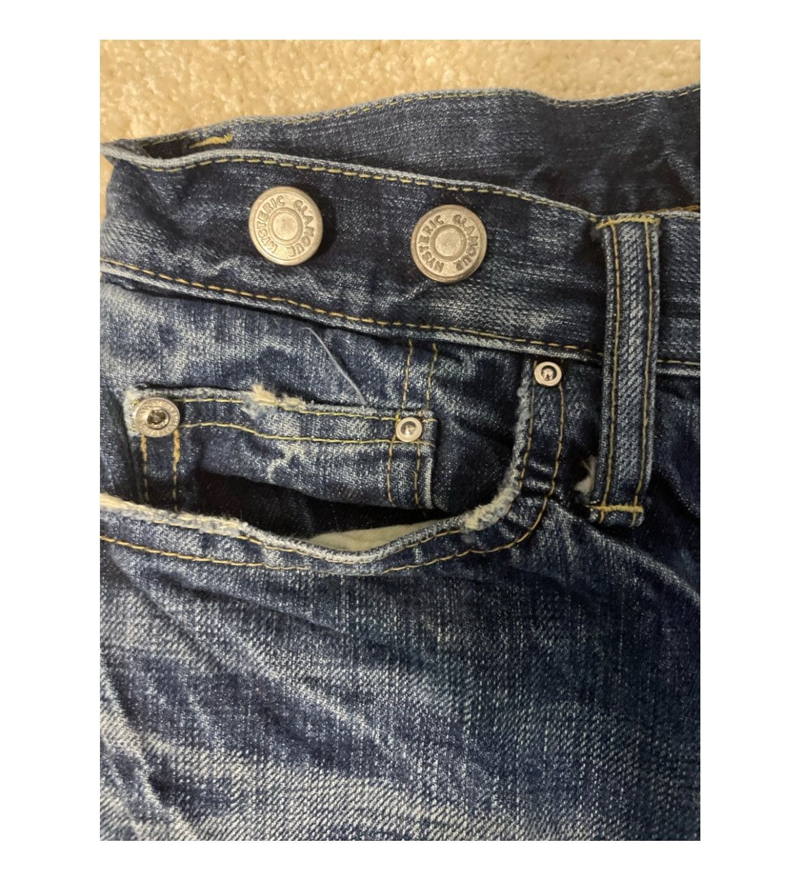 Hysteric Glamour Hysteric Glamour Jeans Size 27" / US 4 / IT 40 - 4 Thumbnail