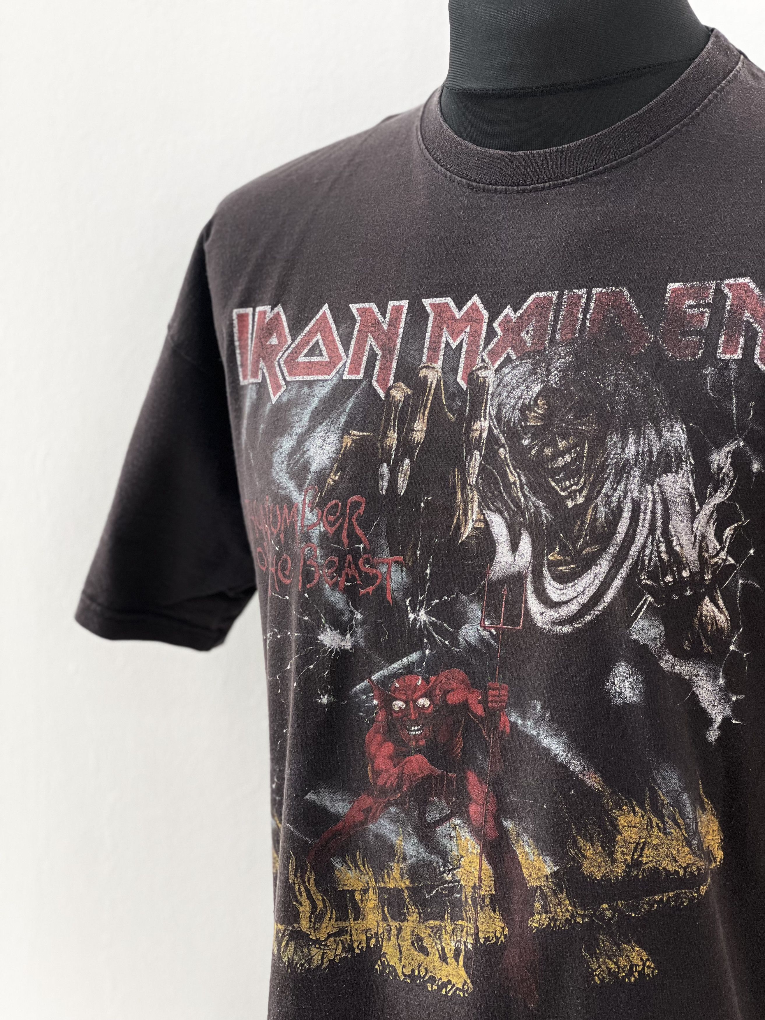 Fruit Of The Loom × Iron Maiden × Vintage Fruit of the Loom x Iron Maiden vintage t-shirt Size US L / EU 52-54 / 3 - 6 Thumbnail