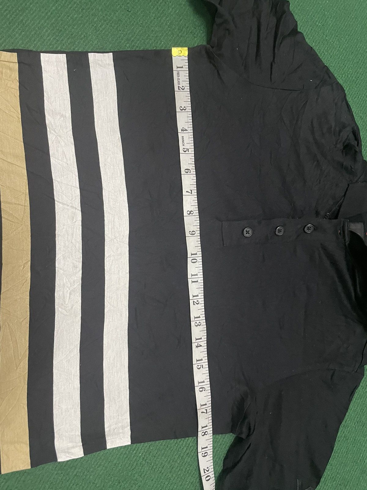 Yohji Yamamoto Adidas Y-3 by Yohji Yamamoto Polo Shirt Size US S / EU 44-46 / 1 - 10 Thumbnail