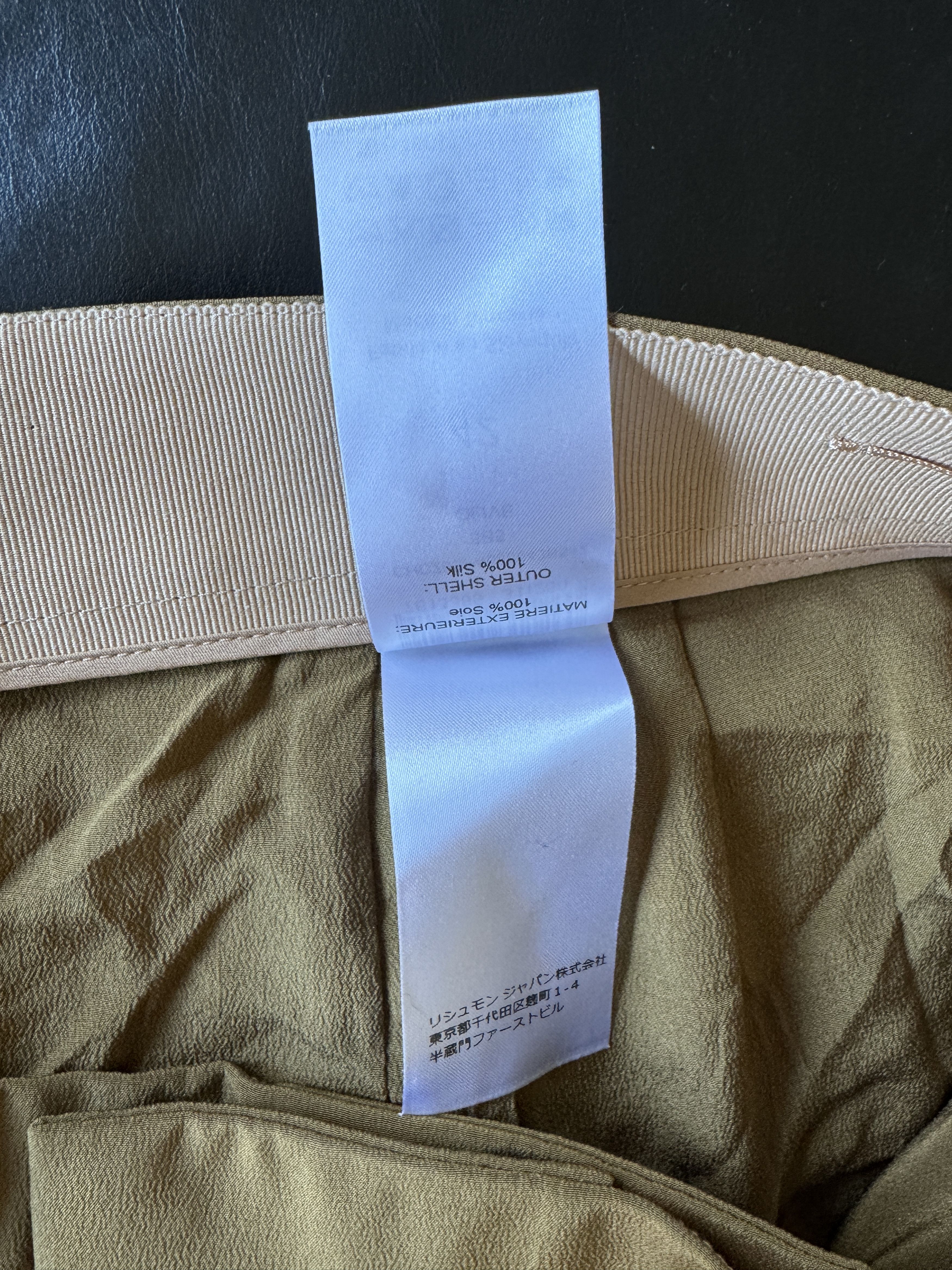 Chloe Beige Tailored Cotton Trousers Size 32" / US 10 / IT 46 - 24 Thumbnail