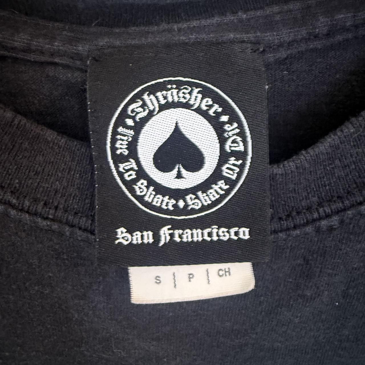 Thrasher Thrasher black rose tee Size US S / EU 44-46 / 1 - 3 Thumbnail