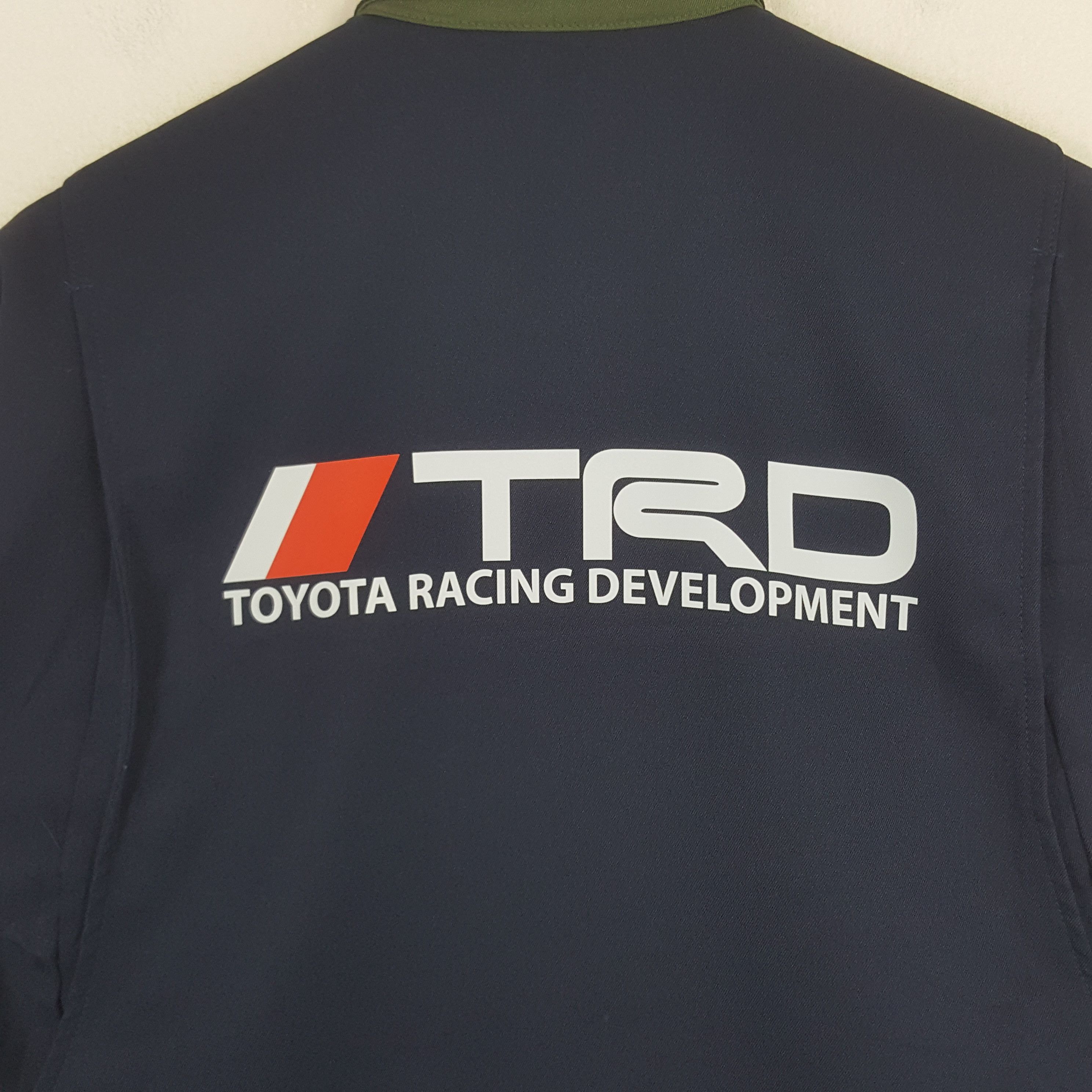 Japanese Brand × Vintage Vintage Toyota Racing Development TRD Custom Jacket C290N13 Size US M / EU 48-50 / 2 - 2 Thumbnail